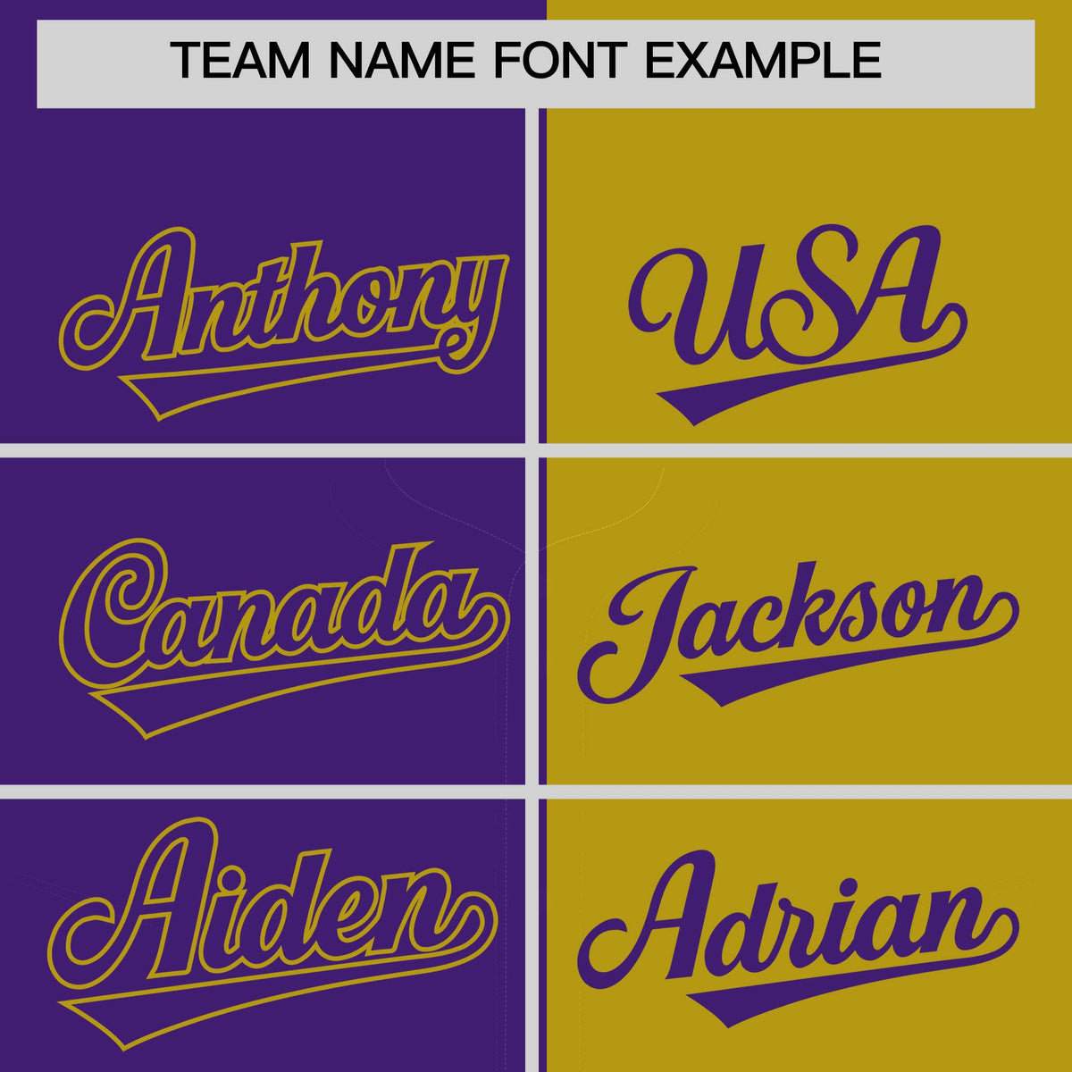 Custom Purple Old Gold Split Fashion Coconut Tree Design Authentic Baseball Jersey