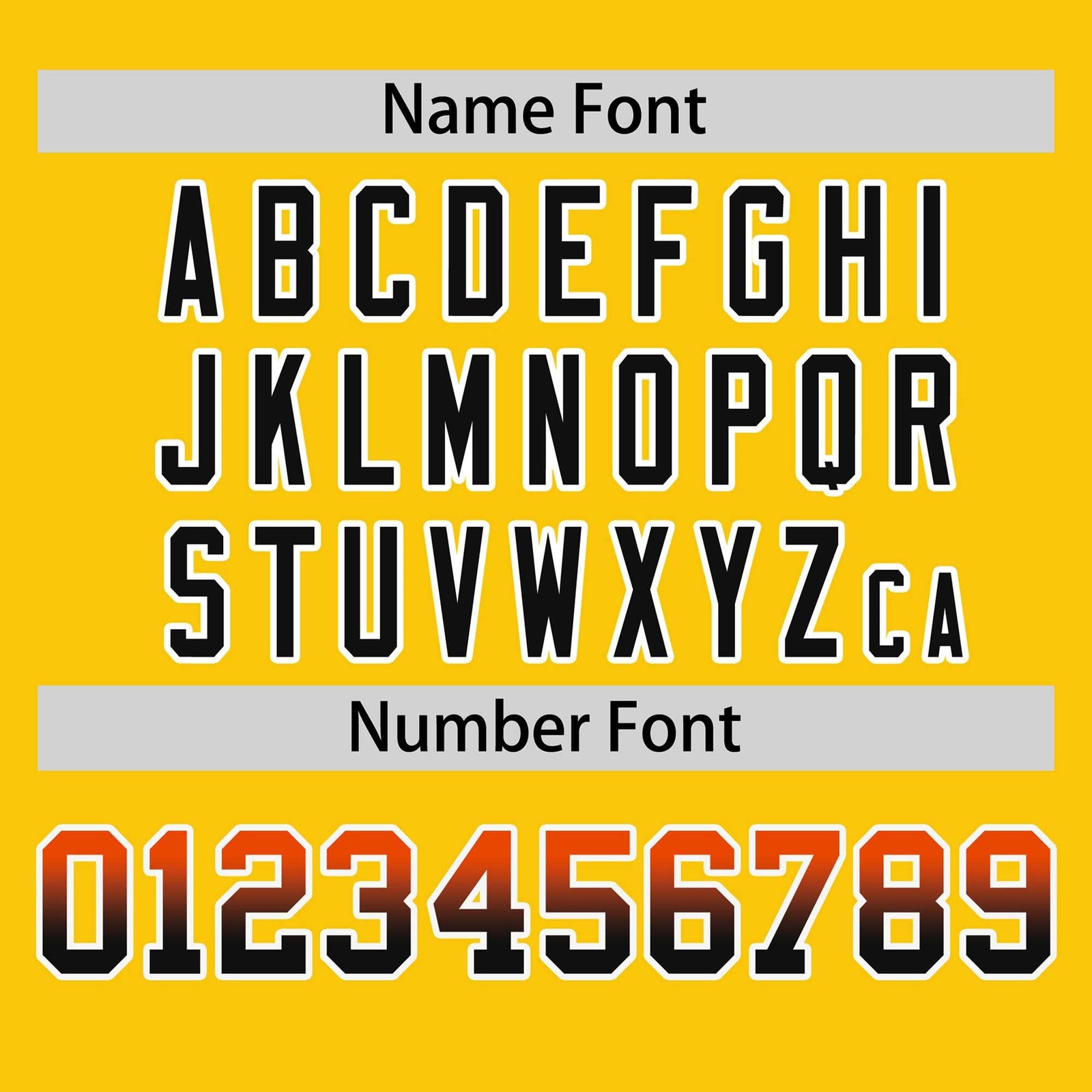 Custom Gold Orange-Black Personalized Gradient Font And Side Design Authentic Baseball Jersey