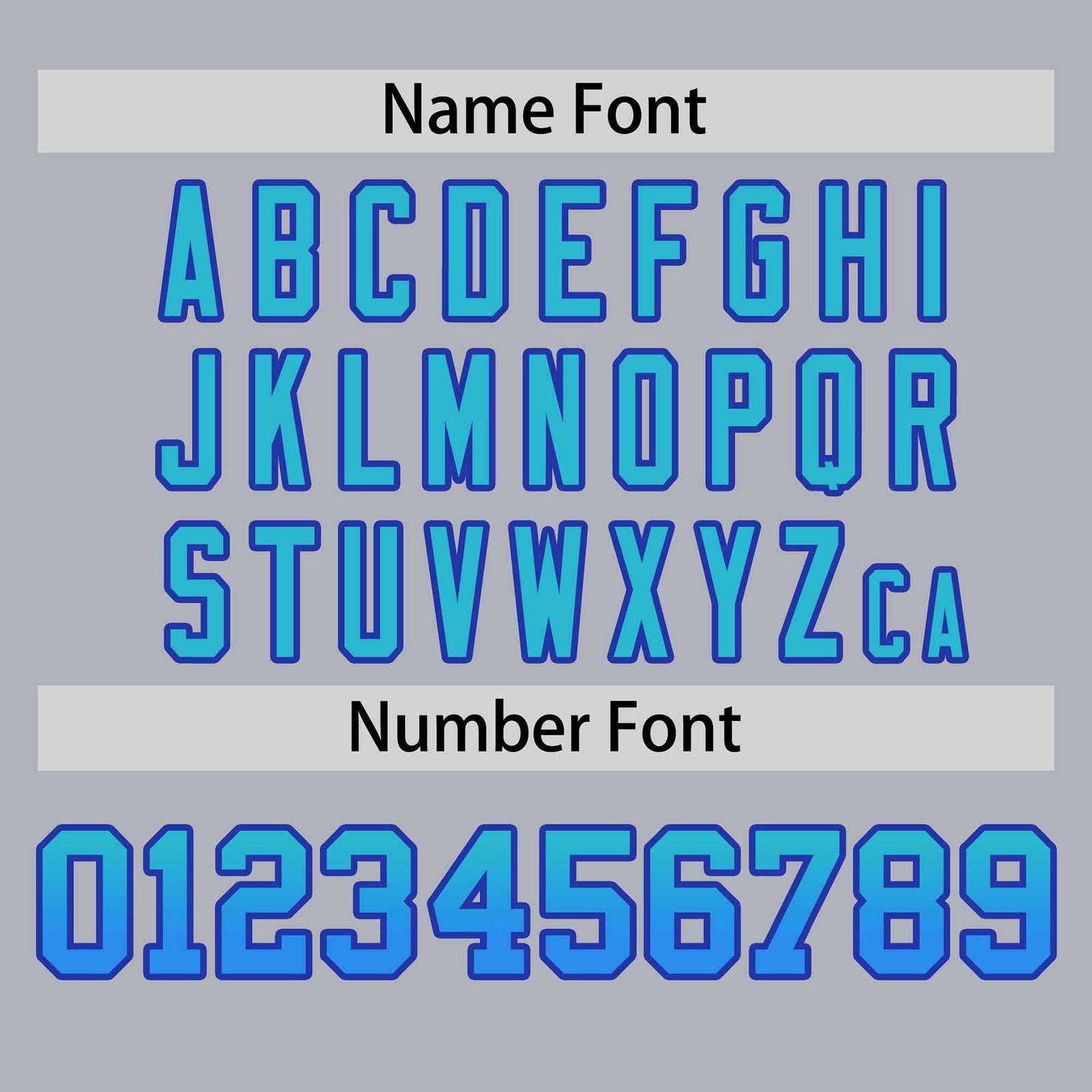Custom Light Gray Sky Blue-Powder Blue Personalized Gradient Font And Side Design Authentic Baseball Jersey