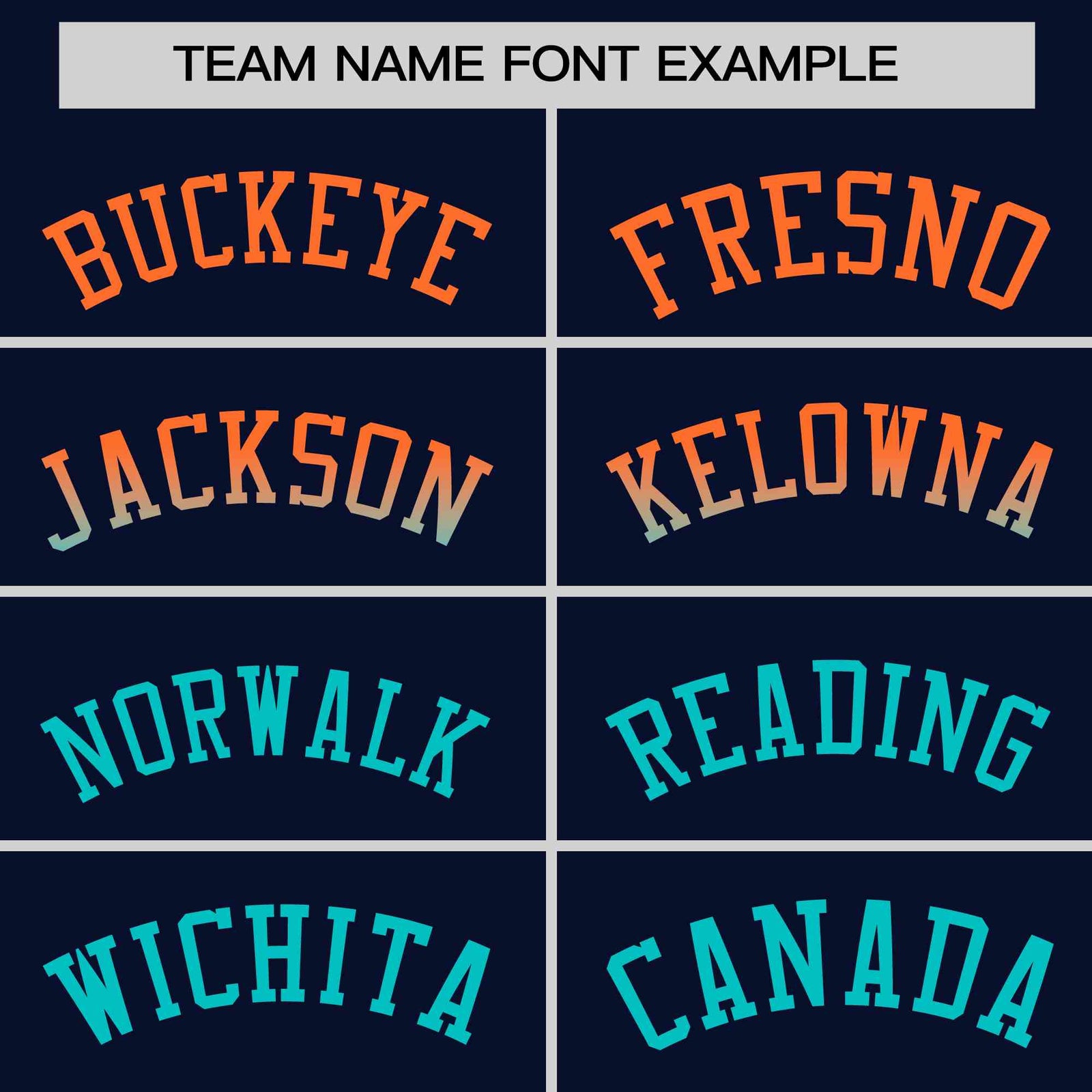 Custom Navy Orange-Aqua Personalized Gradient Font And Side Design Authentic Baseball Jersey