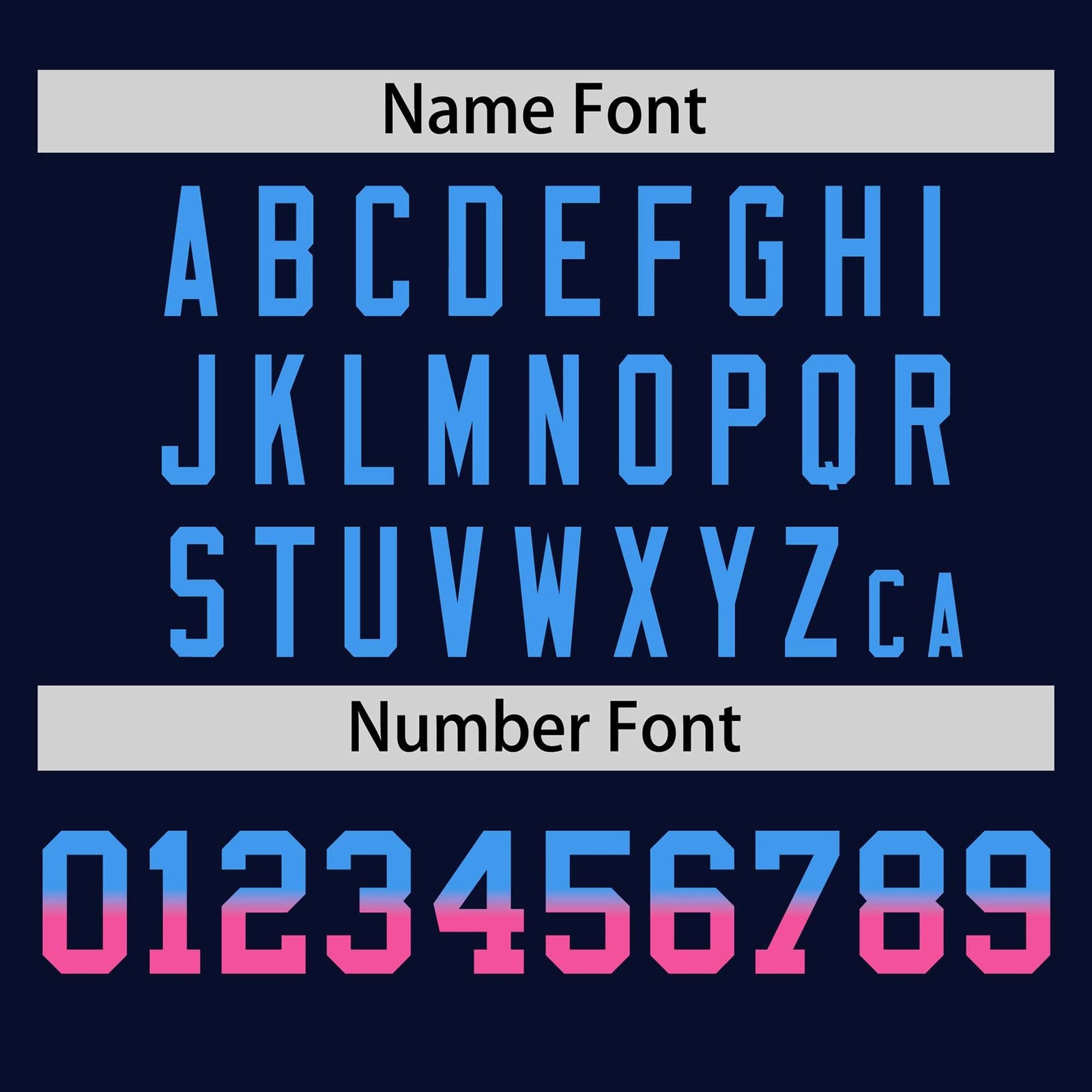Custom Navy Powder Blue-Pink Personalized Gradient Font And Side Design Authentic Baseball Jersey