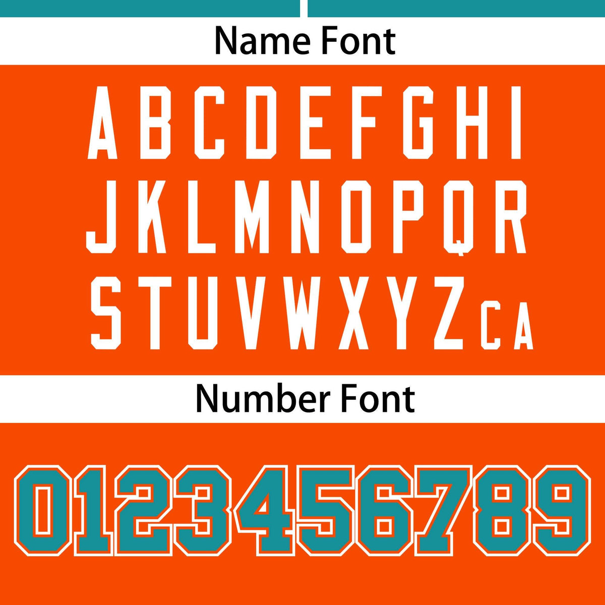 Custom Aqua Orange Color Block Personalized Skull Pattern Authentic Baseball Jersey