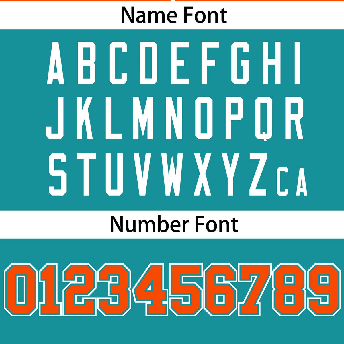 Custom Orange Aqua Color Block Personalized Skull Pattern Authentic Baseball Jersey