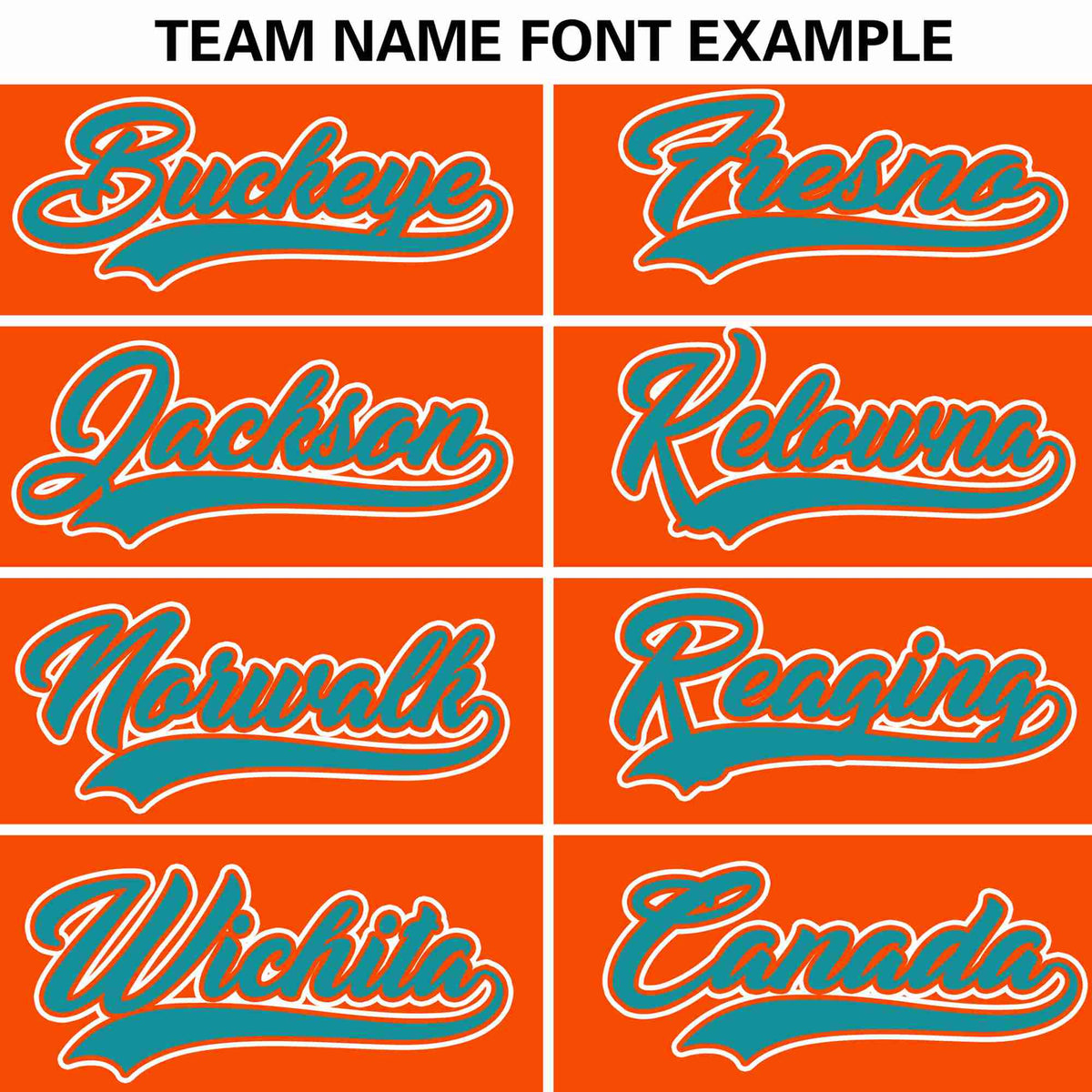 Custom Orange Aqua Color Block Personalized Skull Pattern Authentic Baseball Jersey