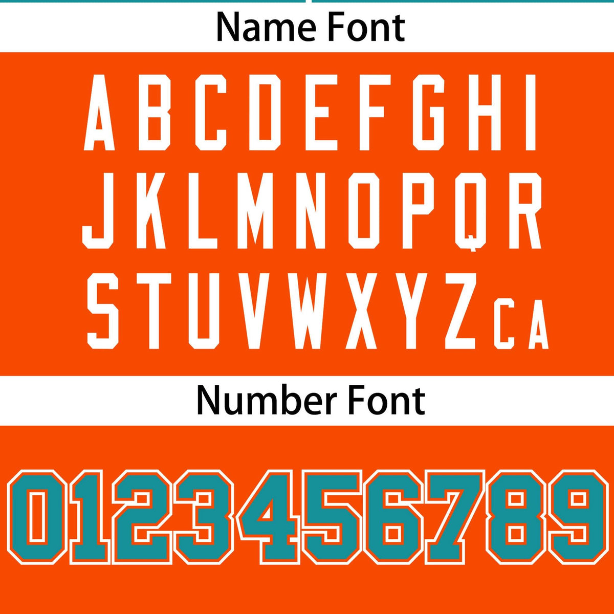 Custom Aqua Orange Color Block Personalized Skull Pattern Authentic Baseball Jersey