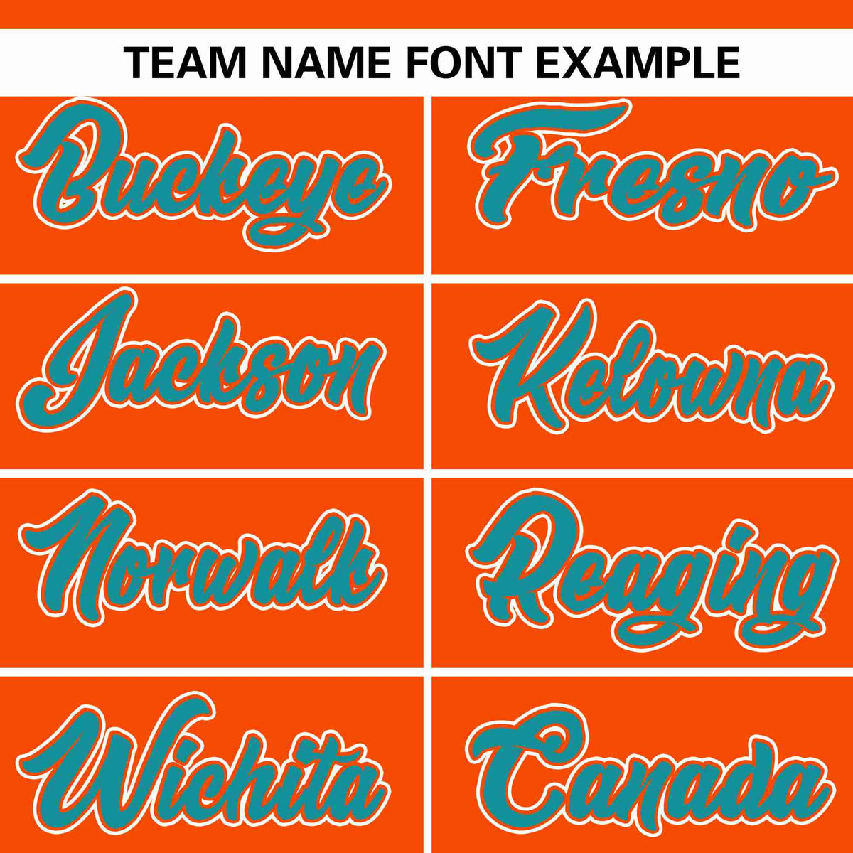 Custom Orange Aqua Color Block Personalized Skull Pattern Authentic Baseball Jersey
