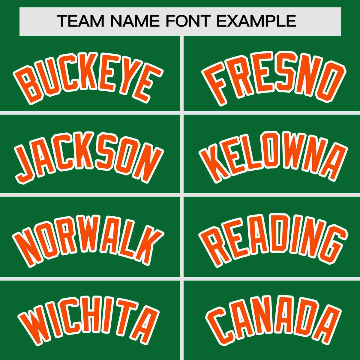Custom Kelly Green Orange Personalized Raglan Sleeves Authentic Baseball Jersey