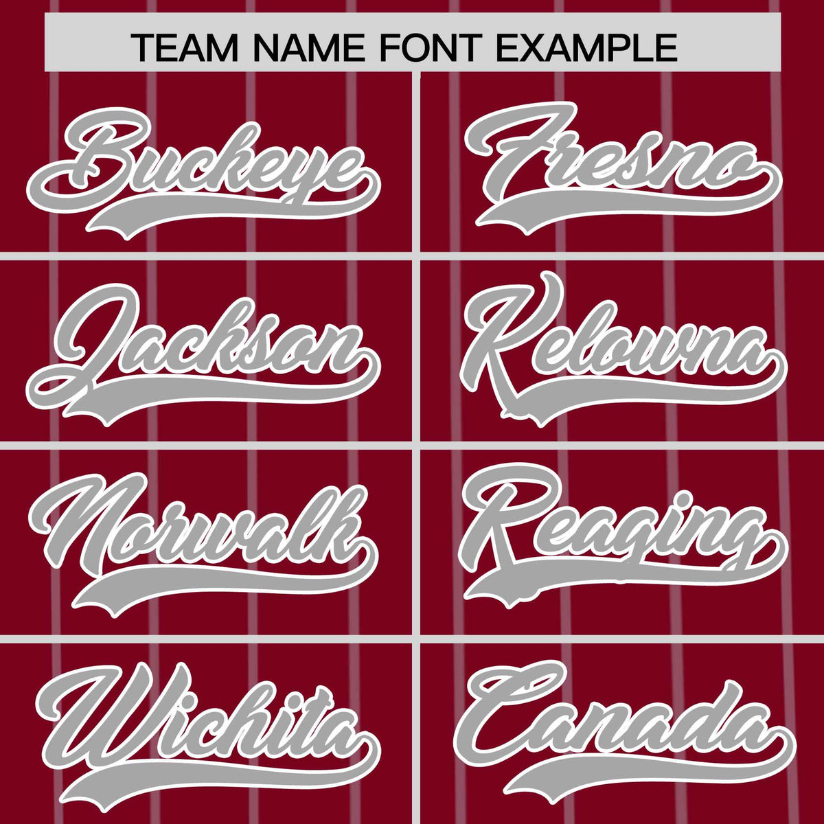 Custom Crimson Gray Pinstripe Personalized Side Two-tone Authentic Baseball Jersey