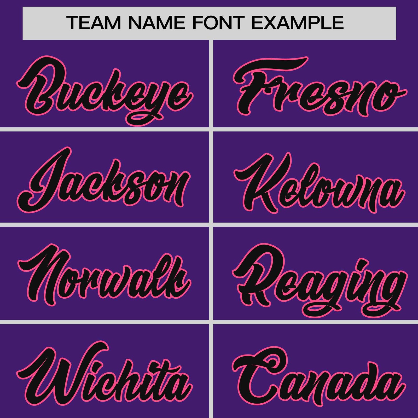 Custom Purple Black-Pink Personalized Raglan Sleeves Authentic Baseball Jersey