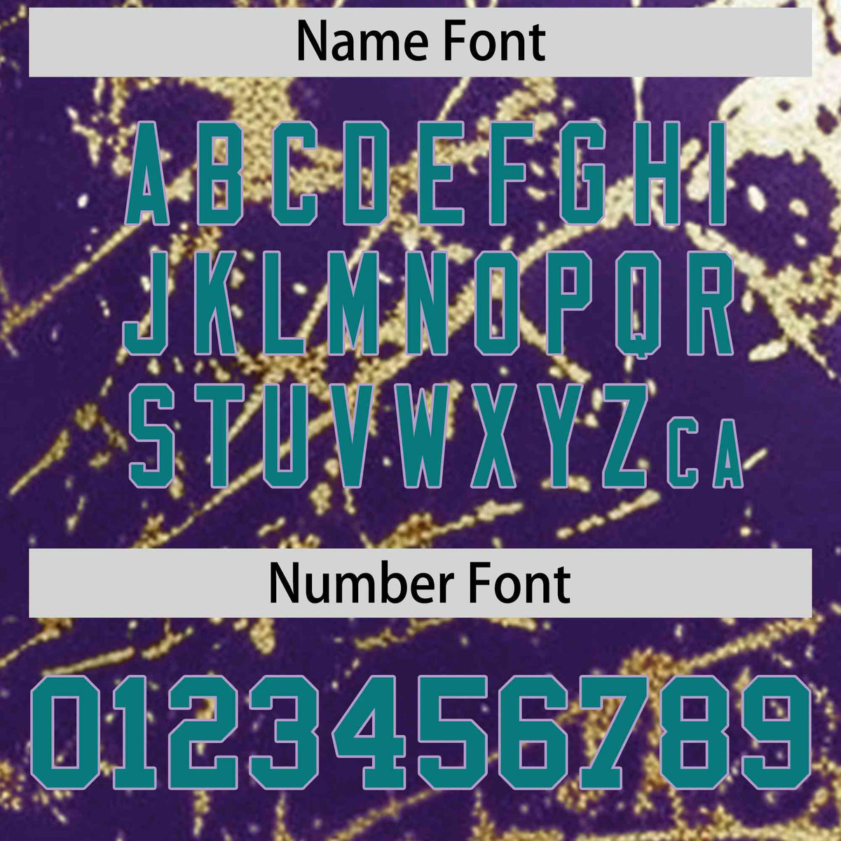 Custom Purple Teal Black&amp;Gold Marble Print Clubwear Party Streetwear Baseball Jersey