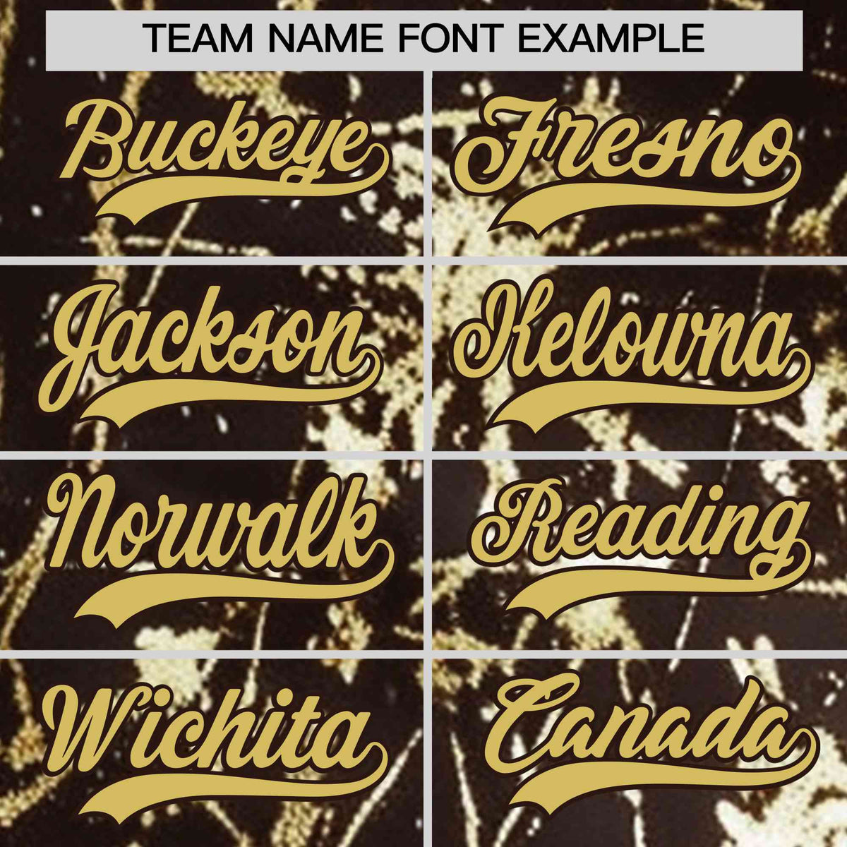 Custom Brown Old Gold Black&amp;Shiny Gold Cracked Foil Hip Hop Button Down Baseball Jersey