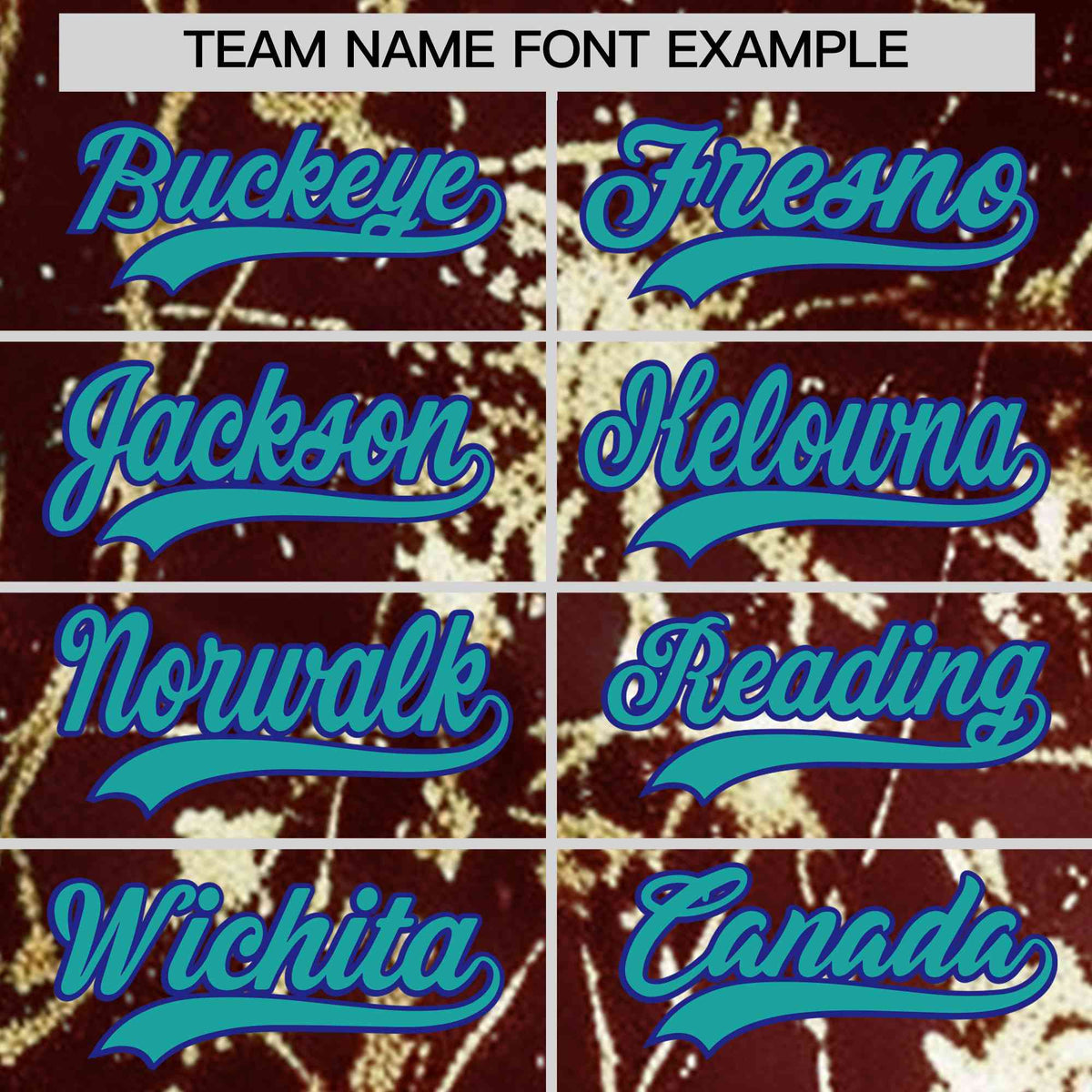 Custom Crimson Aqua Black&amp;Gold Marble Print Clubwear Party Streetwear Baseball Jersey