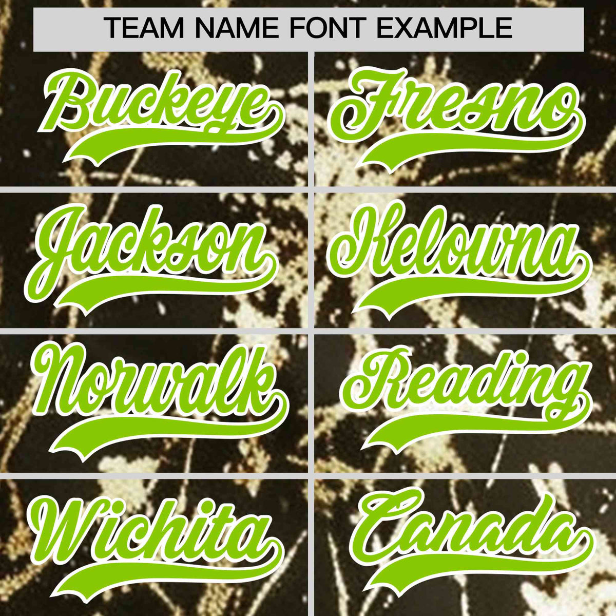 Custom Olive Neon Green Metallic Gold Splatter Urban Streetwear Baseball Jersey