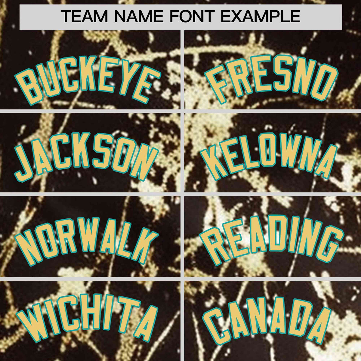 Custom Brown Khaki Black&amp;Gold Marble Print Clubwear Party Streetwear Baseball Jersey