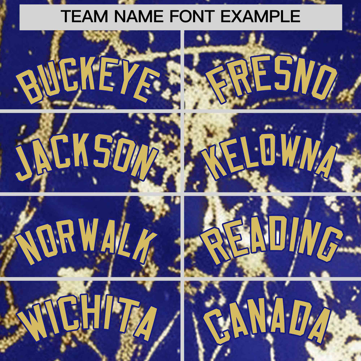 Custom Royal Old Gold Black&amp;Shiny Gold Cracked Foil Hip Hop Button Down Baseball Jersey