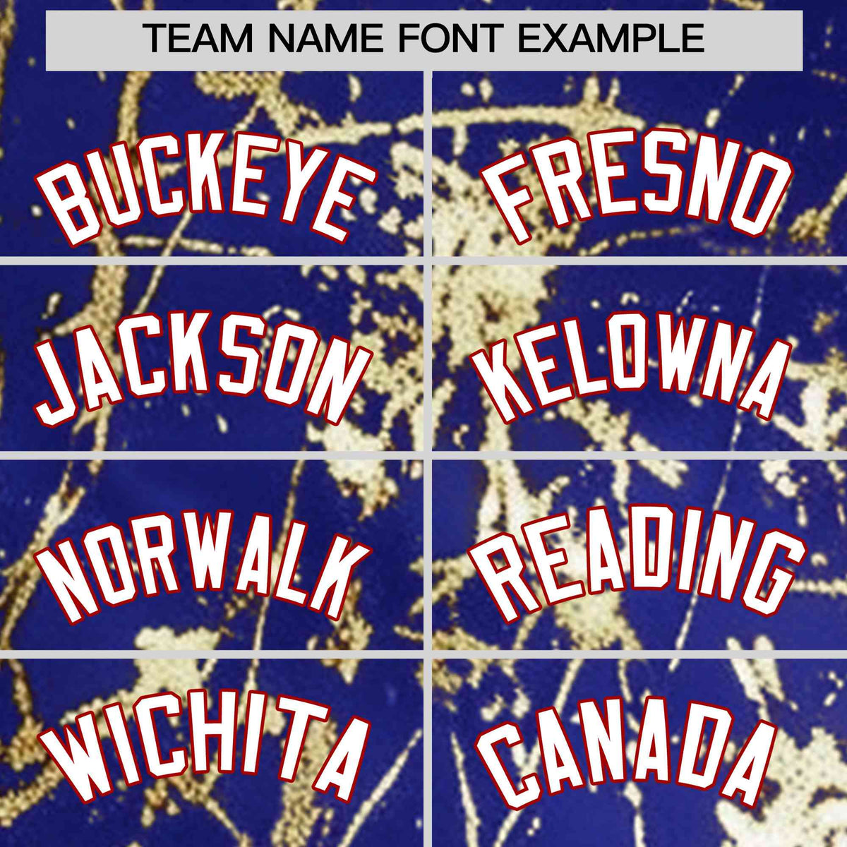 Custom Royal White Black&amp;Gold Marble Print Clubwear Party Streetwear Baseball Jersey