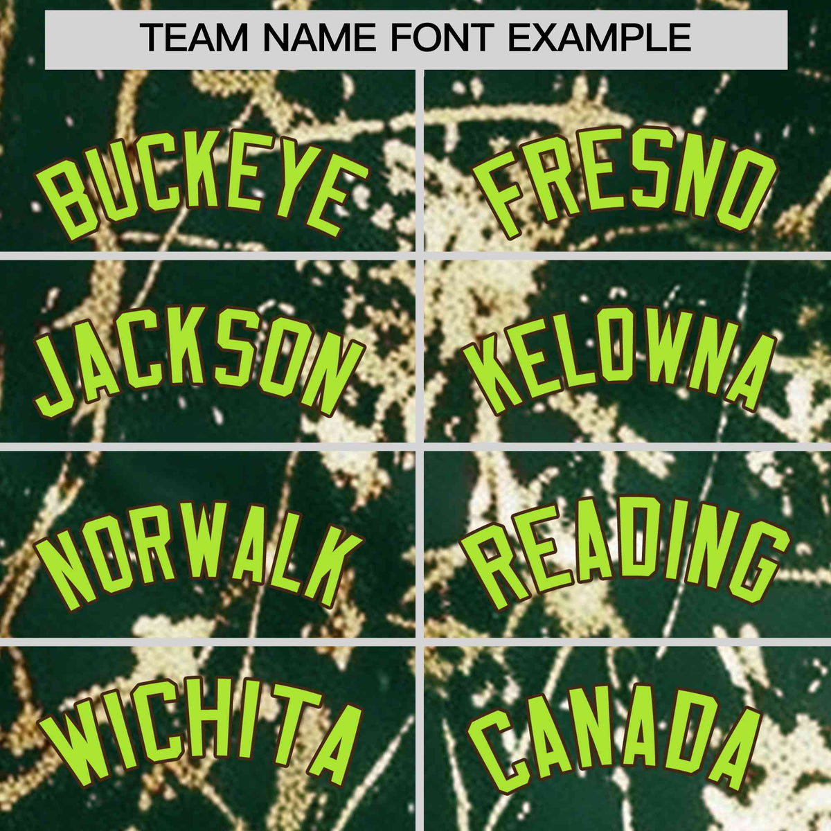 Custom Green Neon Green Black&amp;Gold Marble Print Clubwear Party Streetwear Baseball Jersey