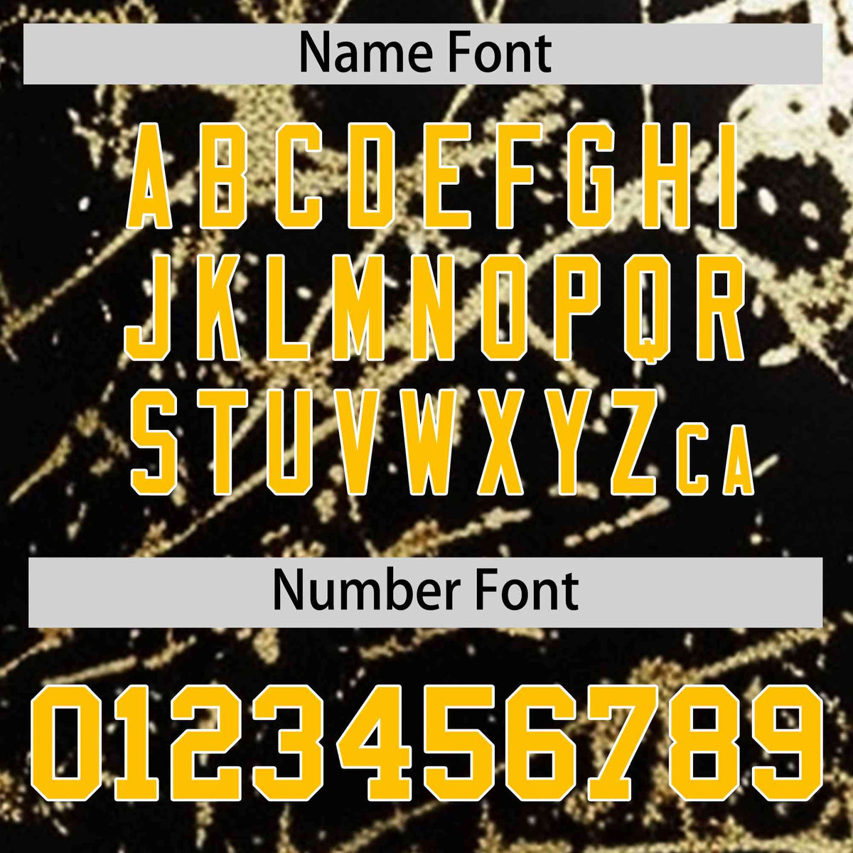 Custom Black Yellow Shiny Gold Cracked Texture Baseball Jersey