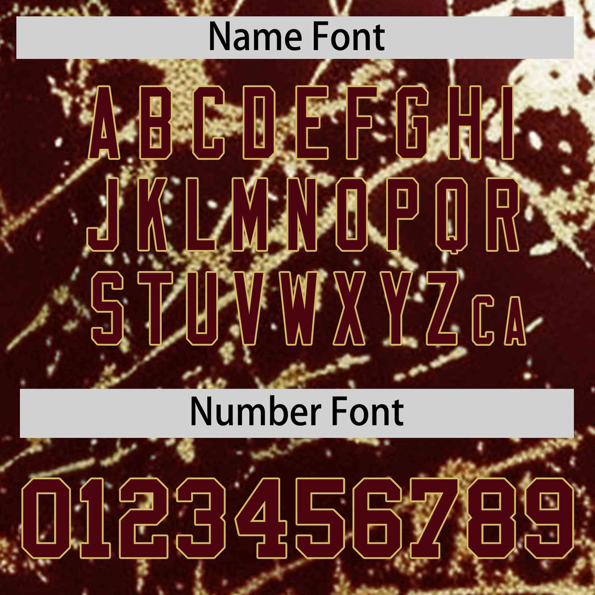 Custom Crimson Burgundy Shiny Gold Cracked Texture Baseball Jersey