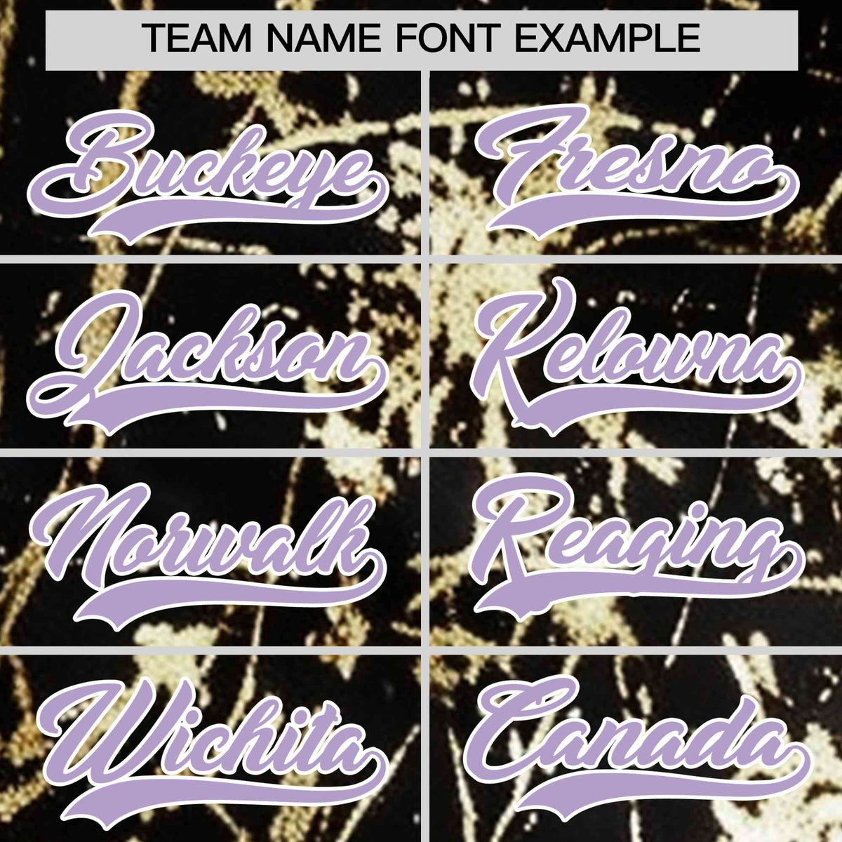 Custom Black Light Purple Metallic Gold Splatter Breathable&amp;Wrinkle-Resistant Baseball Jersey