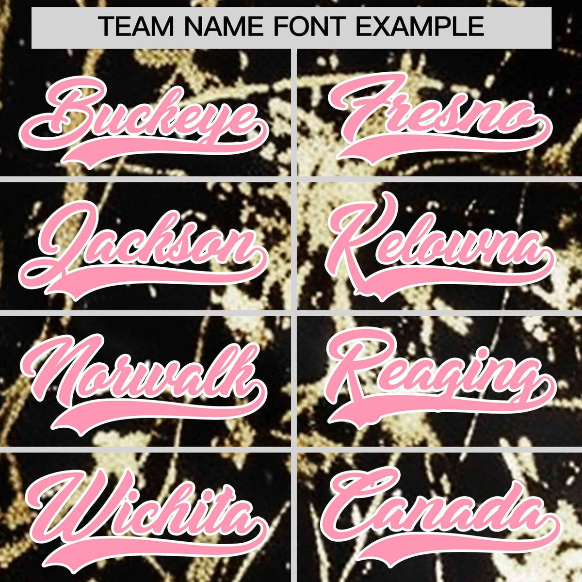 Custom Black Light Pink Metallic Gold Splatter Urban Streetwear Baseball Jersey
