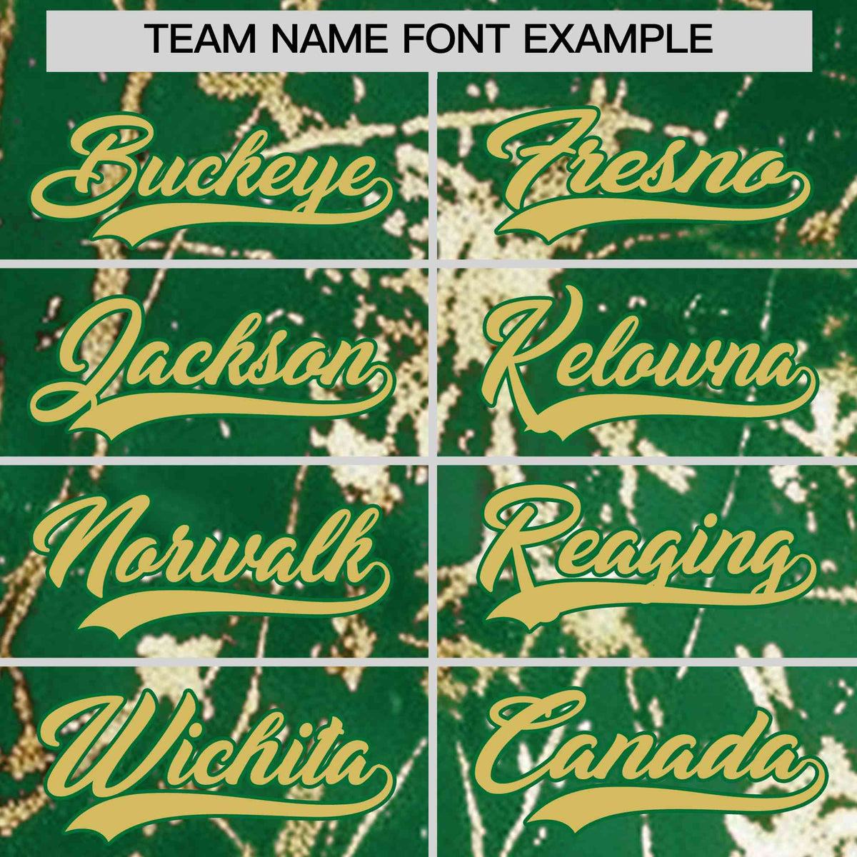 Custom Kelly Green Old Gold Black&amp;Shiny Gold Cracked Foil Hip Hop Button Down Baseball Jersey