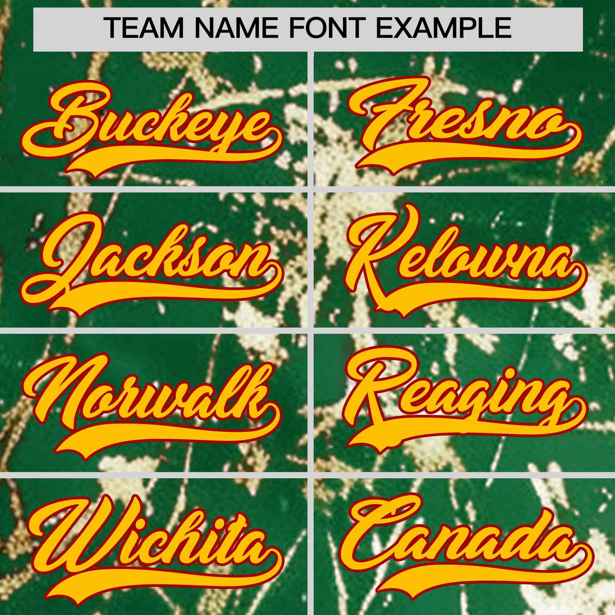 Custom Kelly Green Yellow Black&amp;Gold Marble Print Clubwear Party Streetwear Baseball Jersey