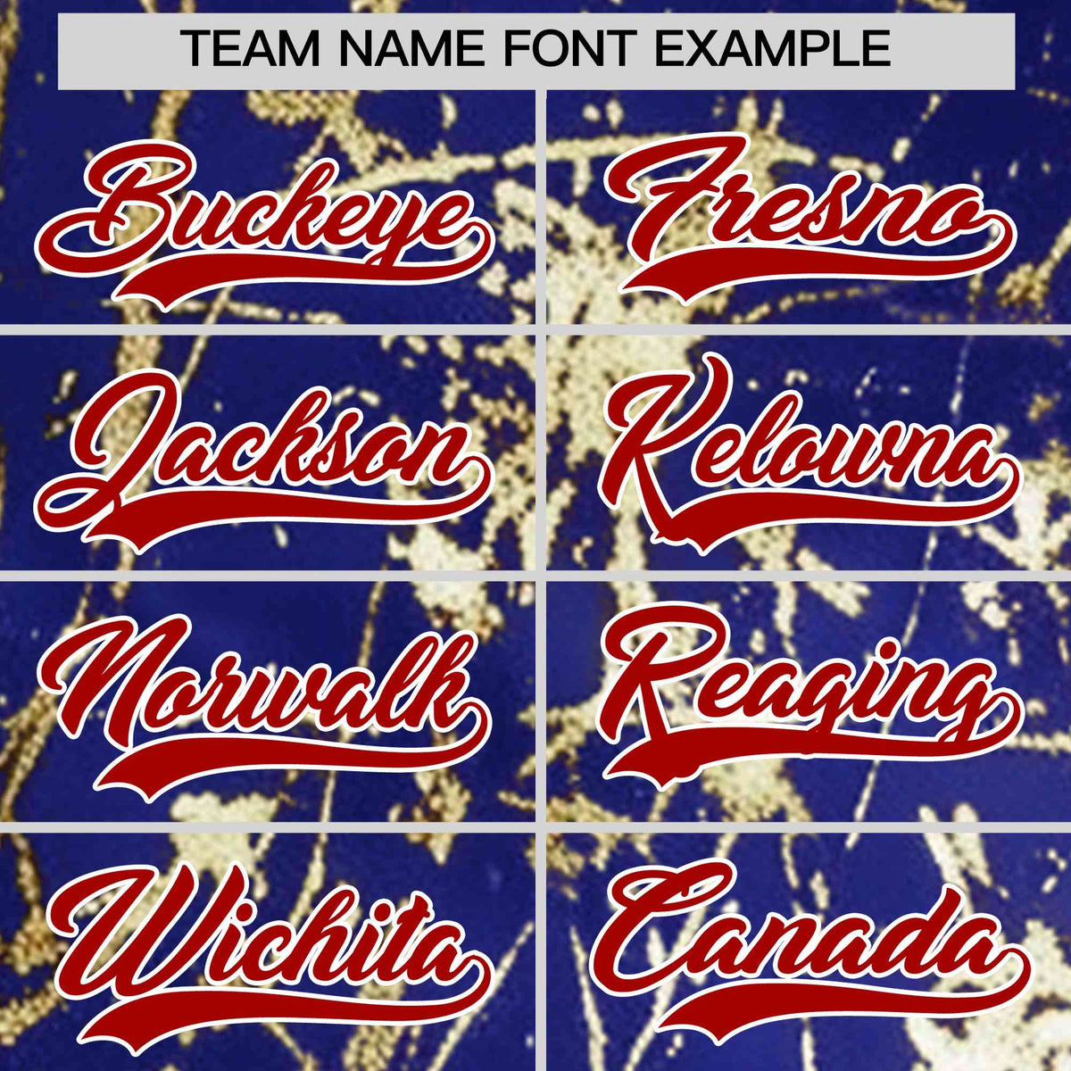 Custom Royal Red Metallic Gold Splatter Breathable&amp;Wrinkle-Resistant Baseball Jersey