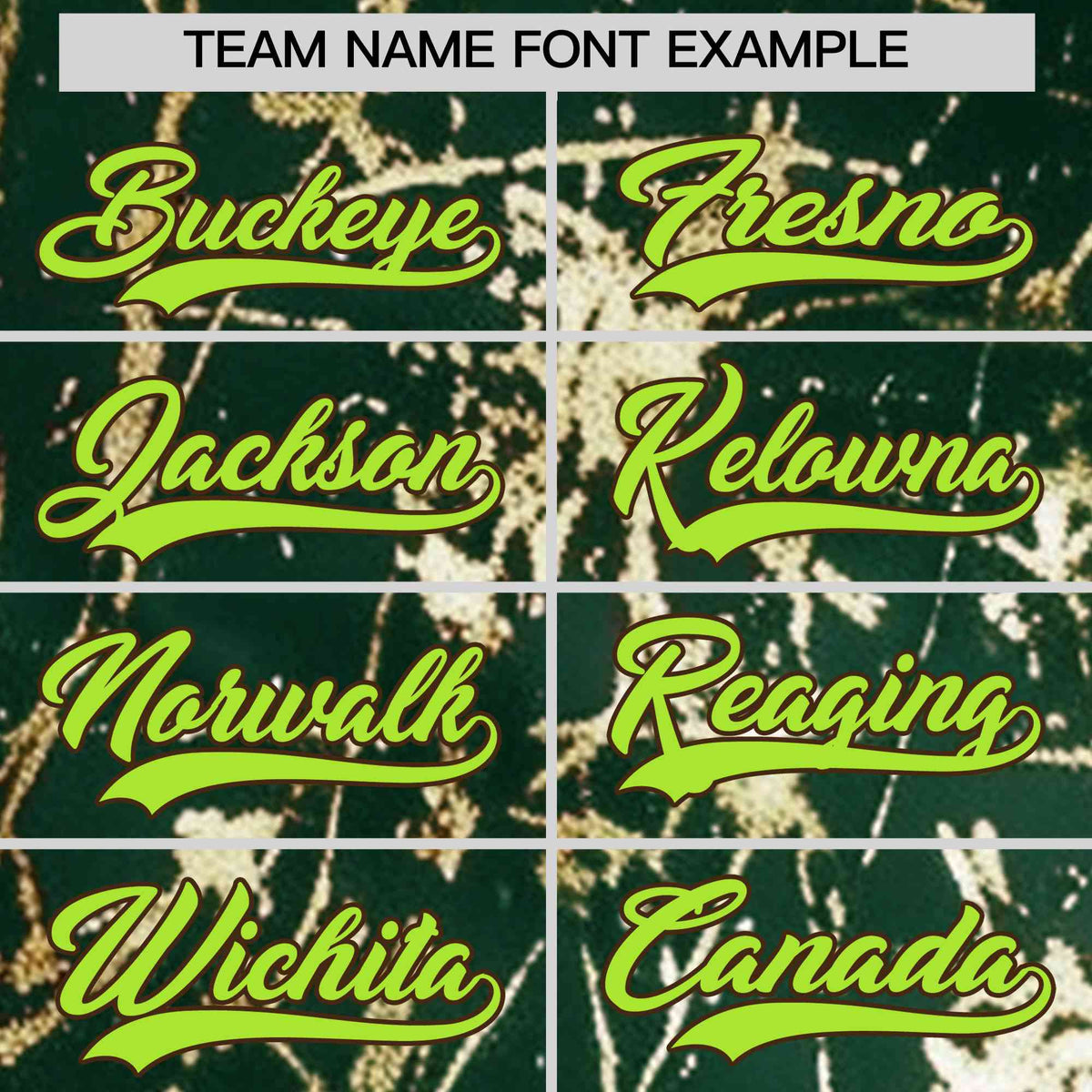 Custom Green Neon Green Black&amp;Gold Marble Print Clubwear Party Streetwear Baseball Jersey