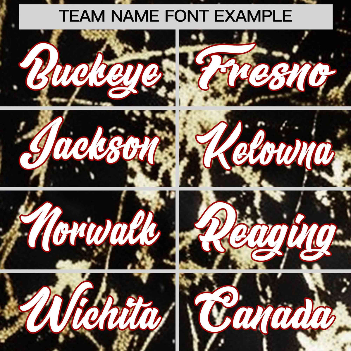 Custom Black White Black&amp;Gold Marble Print Clubwear Party Streetwear Baseball Jersey
