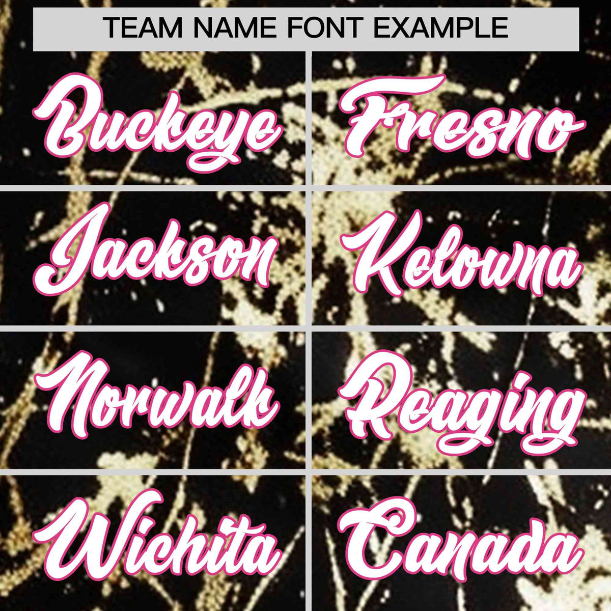 Custom Black White Black&amp;Shiny Gold Cracked Foil Hip Hop Button Down Baseball Jersey