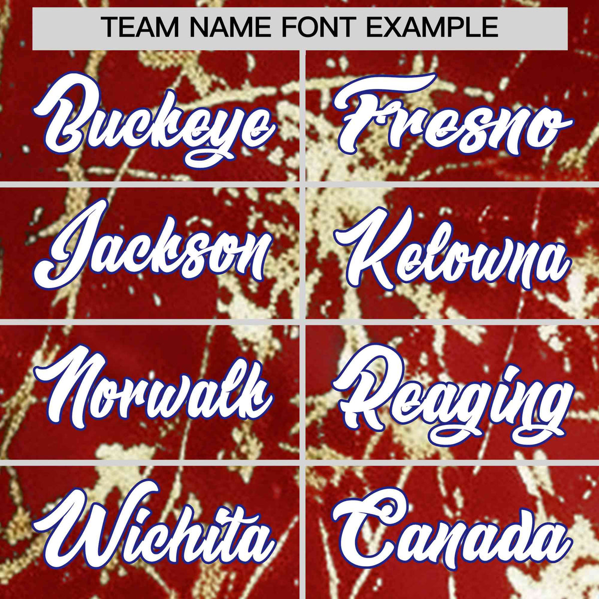 Custom Red White Black&amp;Shiny Gold Cracked Foil Hip Hop Button Down Baseball Jersey