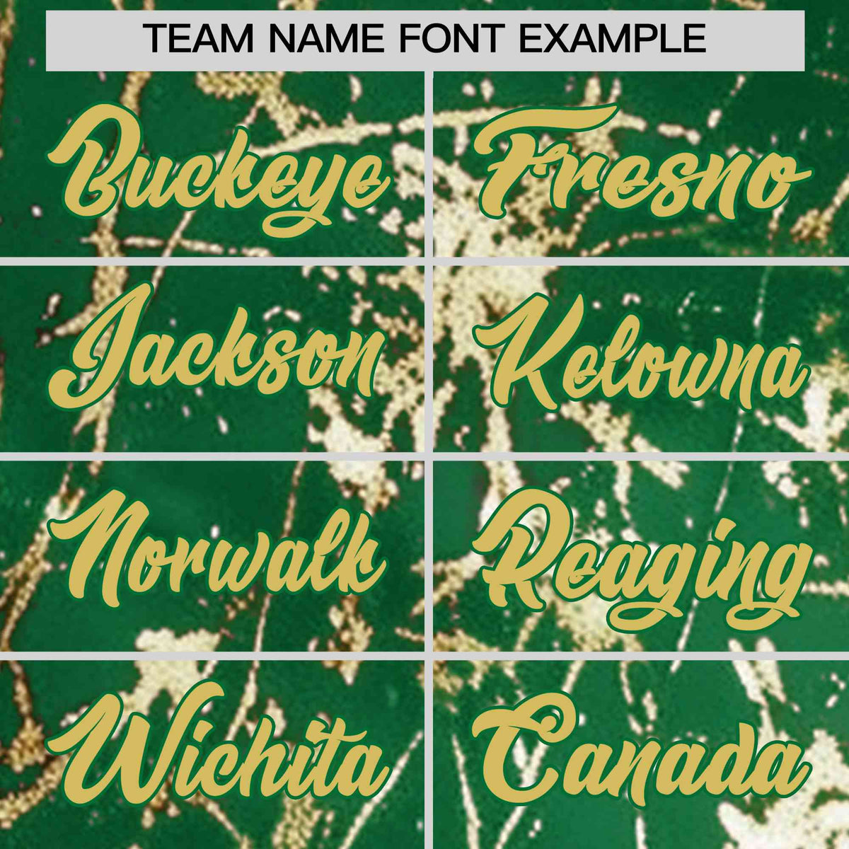 Custom Kelly Green Old Gold Black&amp;Shiny Gold Cracked Foil Hip Hop Button Down Baseball Jersey
