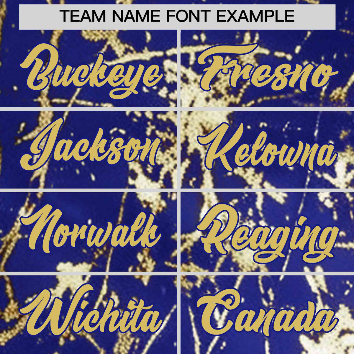 Custom Royal Old Gold Black&amp;Shiny Gold Cracked Foil Hip Hop Button Down Baseball Jersey