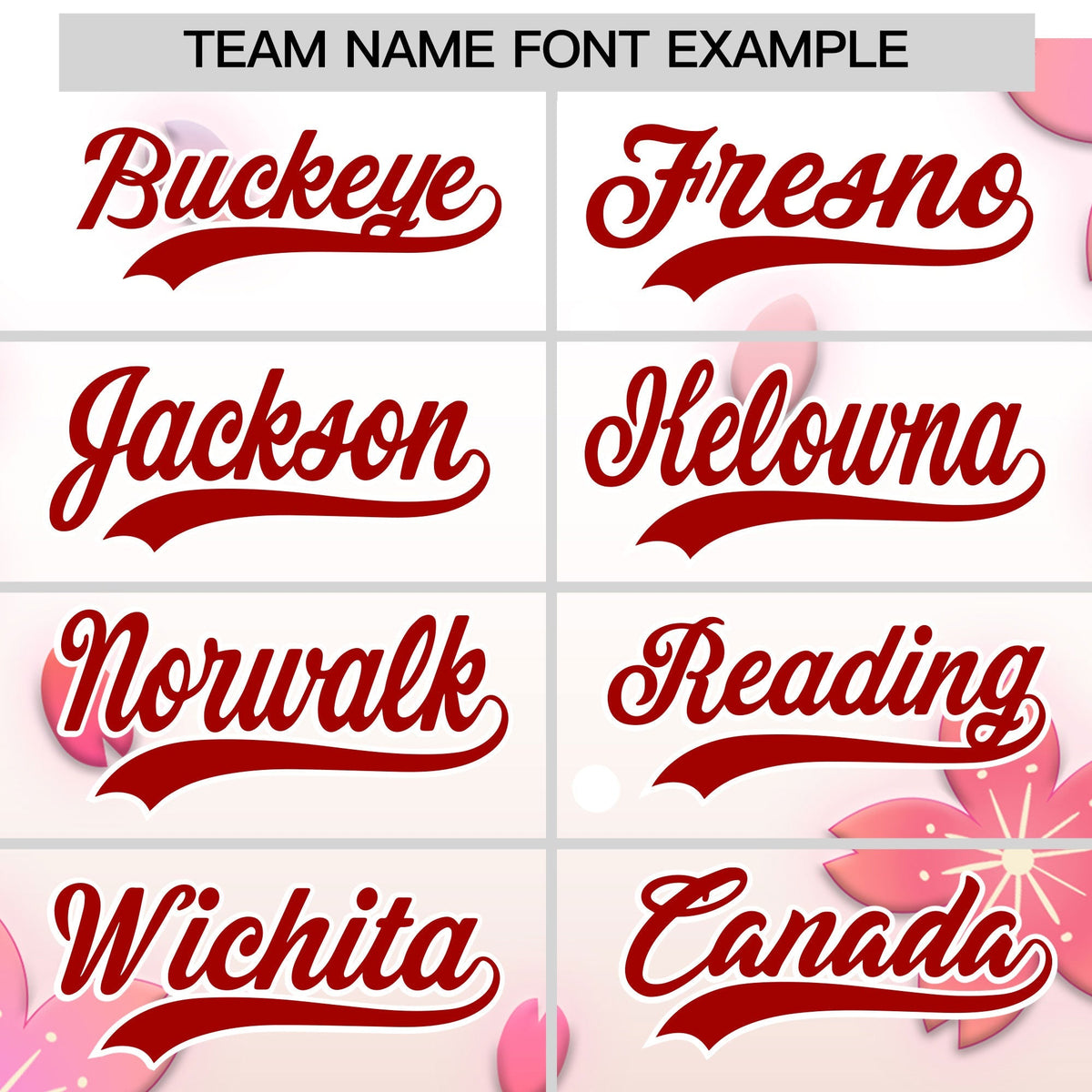 Custom Hooded Baseball Jersey | Pink Red Cherry Blossom Moisture-Wicking Jersey for Men &amp; Women