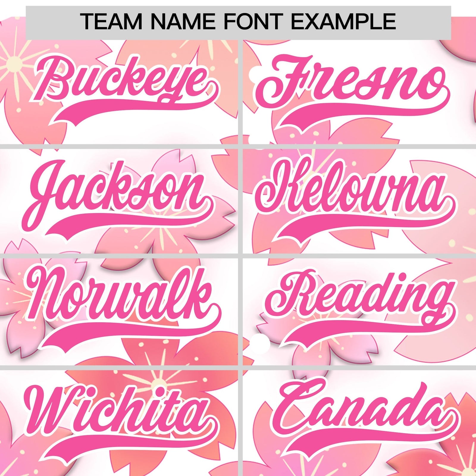 Custom Hooded Baseball Jersey | Pink White Cherry Blossom Moisture-Wicking Jersey for Men & Women