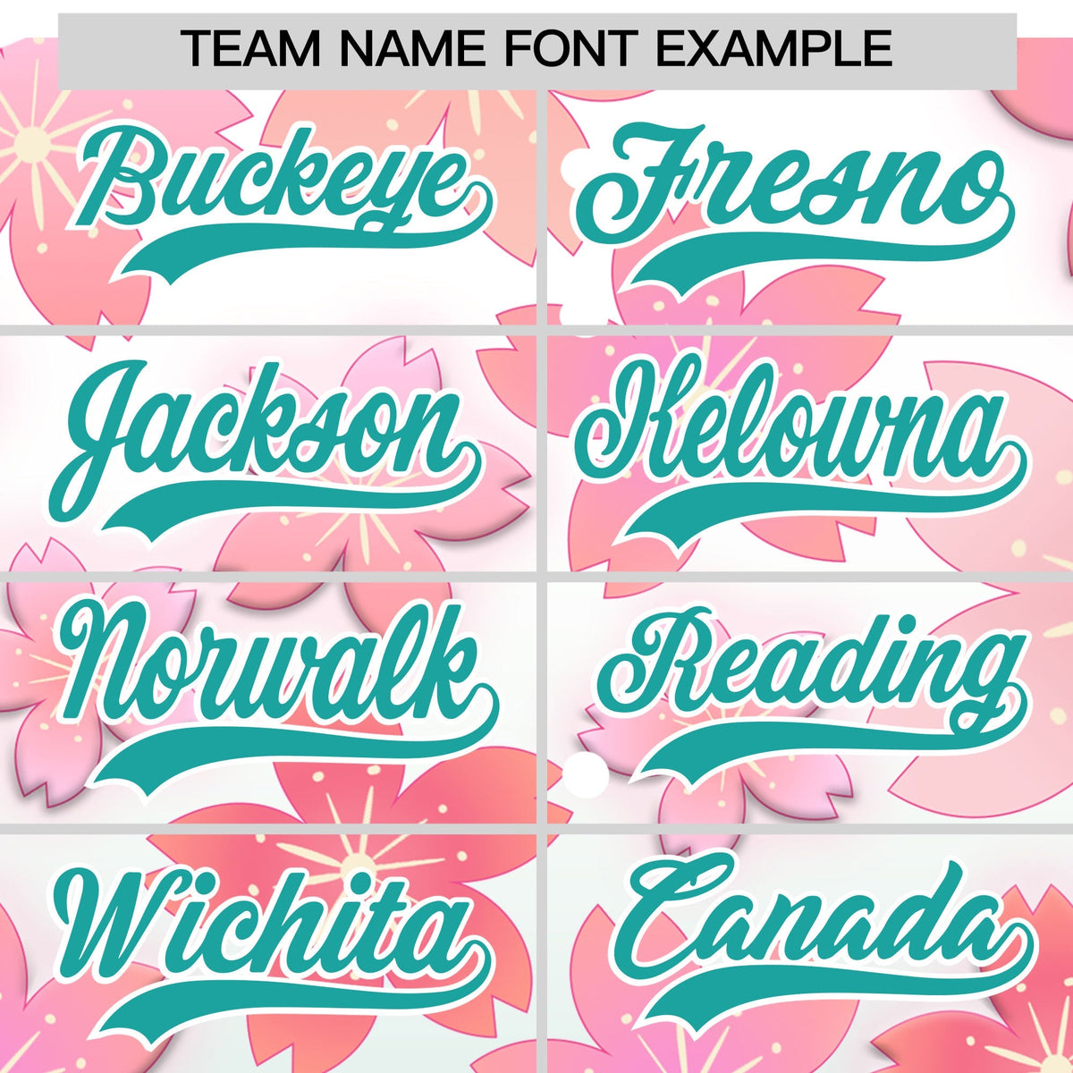 Custom Hooded Baseball Jersey | Pink Aqua Cherry Blossom Moisture-Wicking Jersey for Men &amp; Women