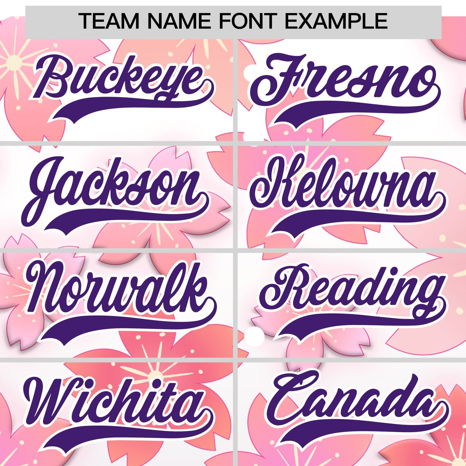 Custom Hooded Baseball Jersey | Pink Purple Cherry Blossom Moisture-Wicking Jersey for Men & Women