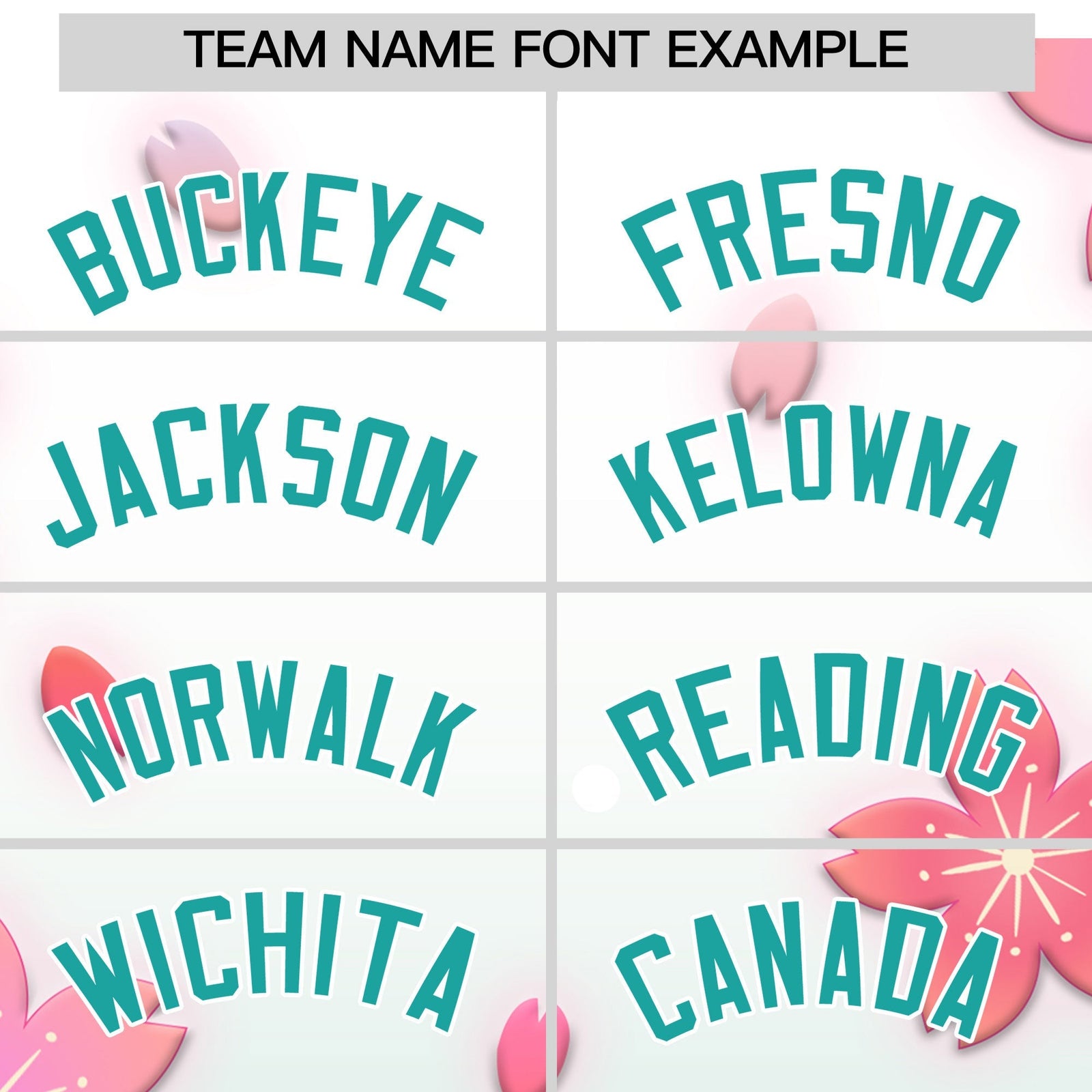 Custom Hooded Baseball Jersey | Pink Aqua Cherry Blossom Personalized Name & Number Sport Jersey