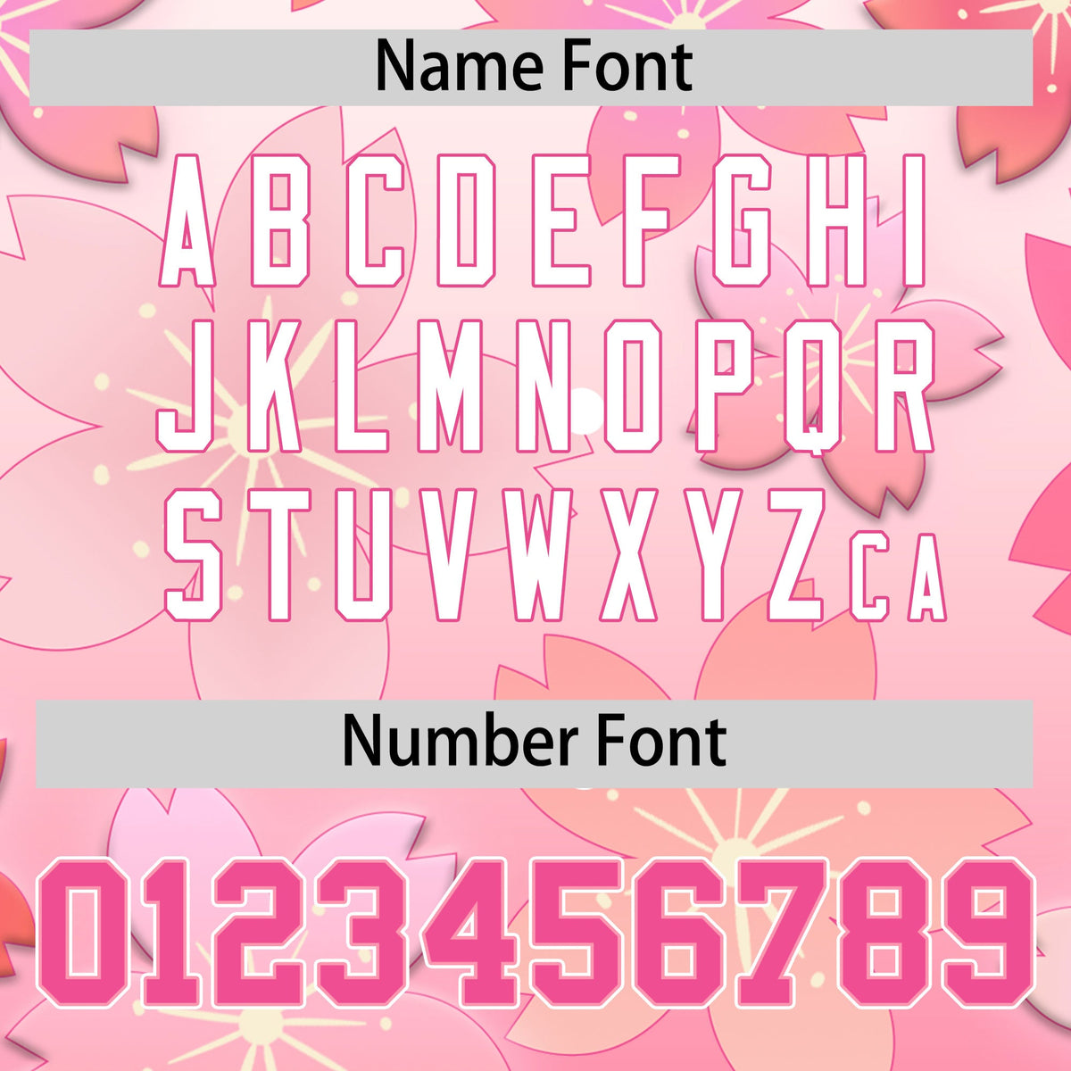 Custom Hooded Baseball Jersey | Pink Pink Cherry Blossom Personalized Name &amp; Number Sport Jersey