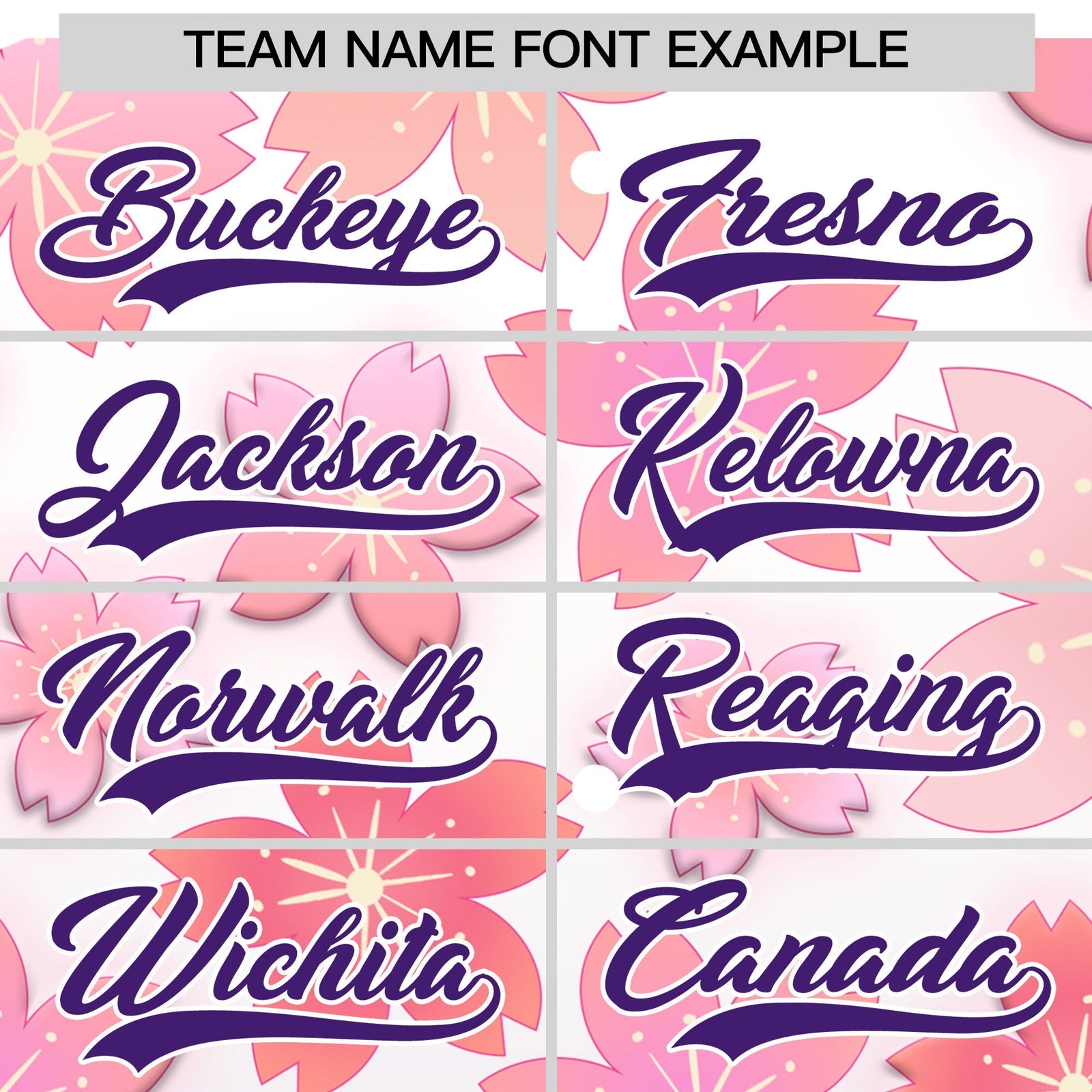 Custom Hooded Baseball Jersey | Pink Purple Cherry Blossom Moisture-Wicking Jersey for Men & Women