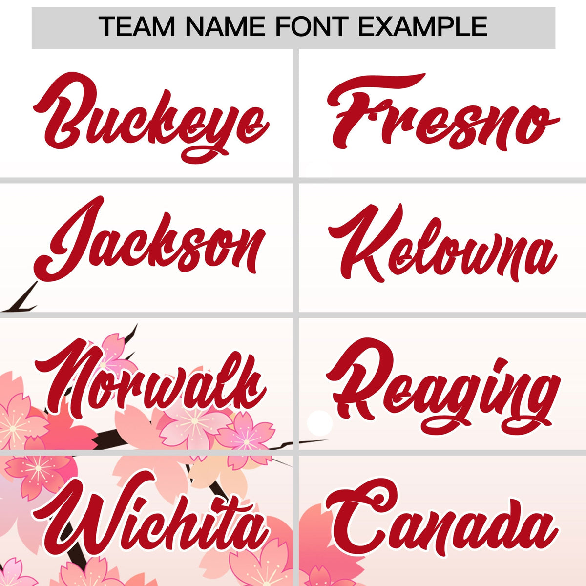 Custom Hooded Baseball Jersey | Pink Red Cherry Blossom Moisture-Wicking Jersey for Men &amp; Women