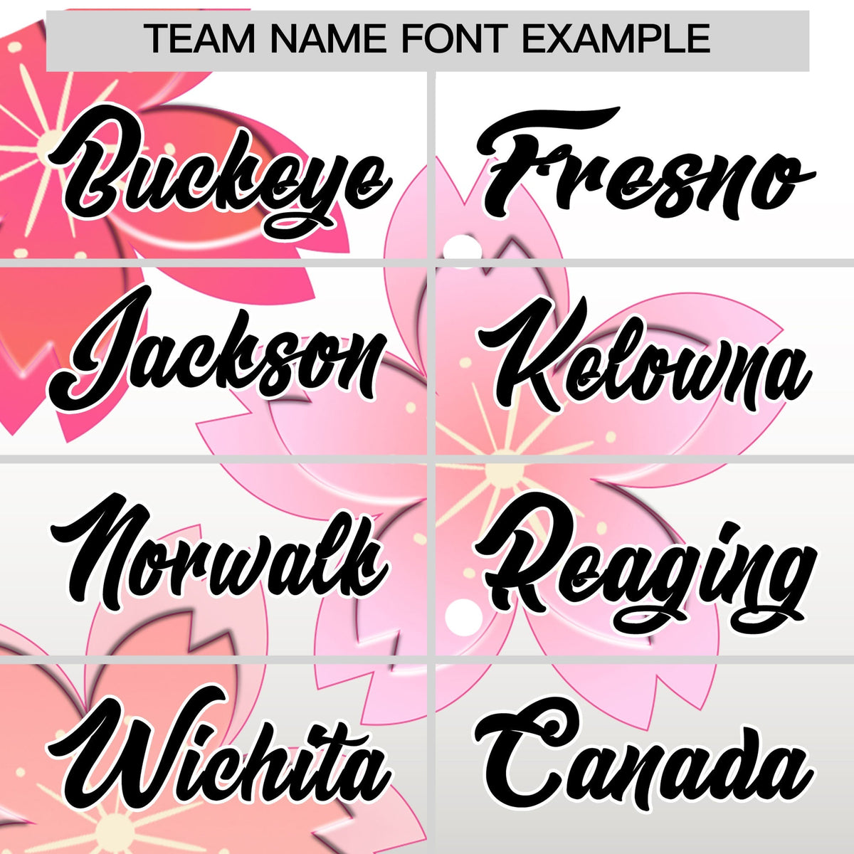 Custom Hooded Baseball Jersey | Pink Black Cherry Blossom Moisture-Wicking Jersey for Men &amp; Women