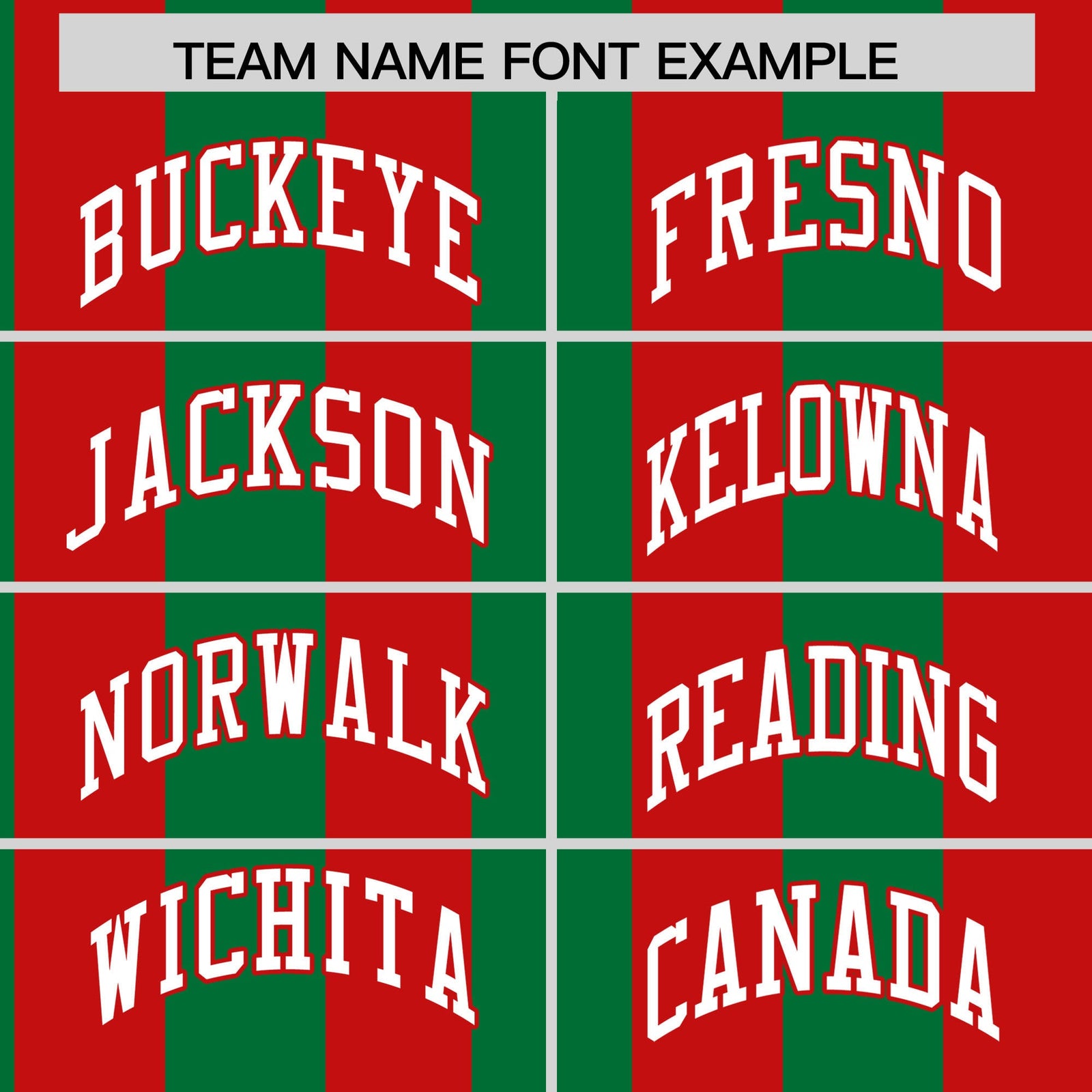 Custom Red Kelly Green Stripe Fashion Authentic Two-Button Baseball Jersey