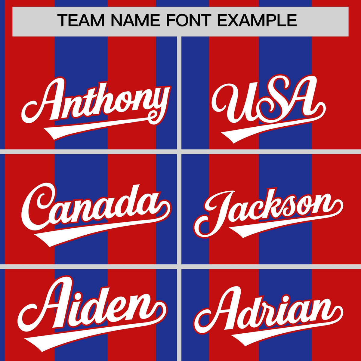 Custom Red Royal Stripe Fashion Authentic Two-Button Baseball Jersey