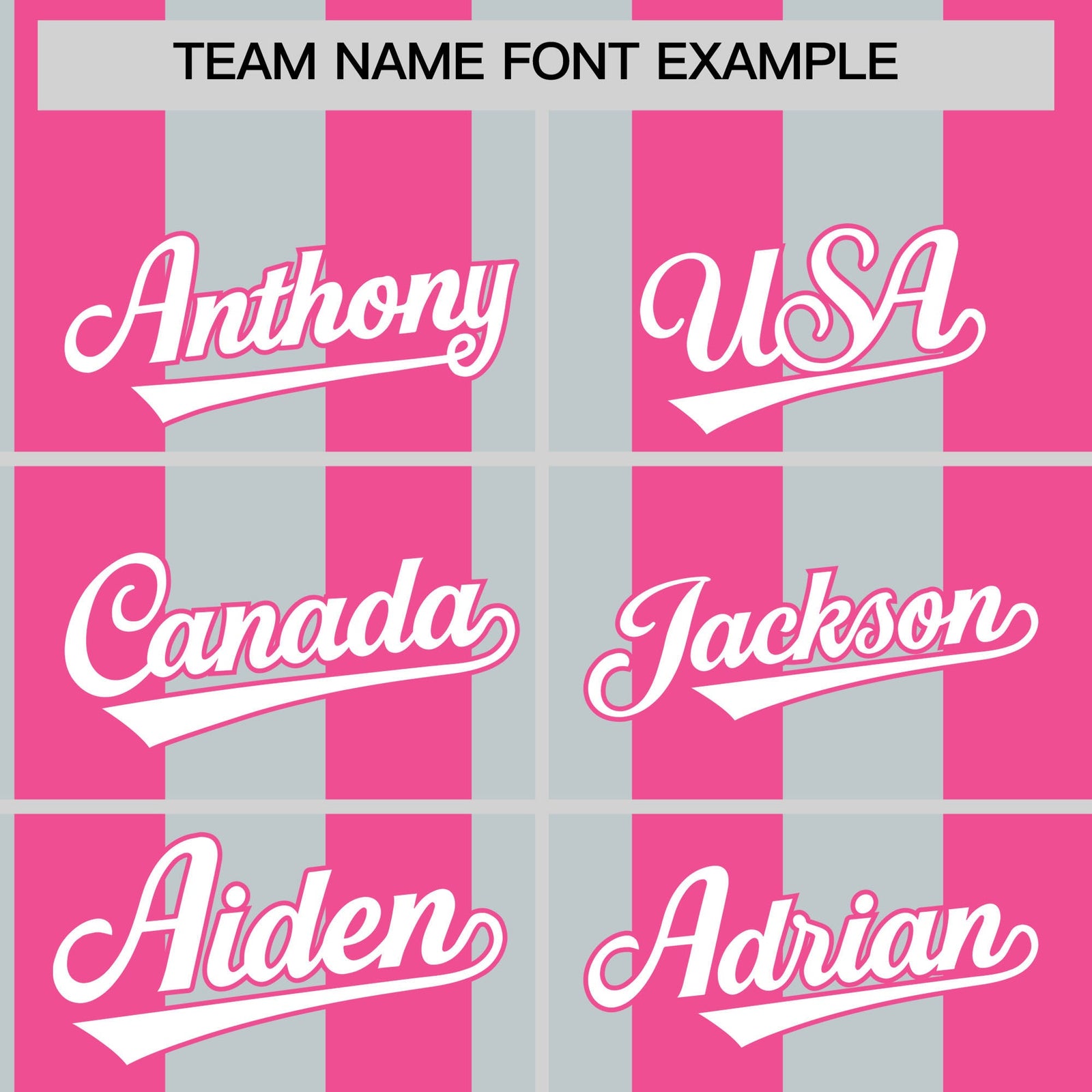 Custom Silver Pink Stripe Fashion Authentic Two-Button Baseball Jersey