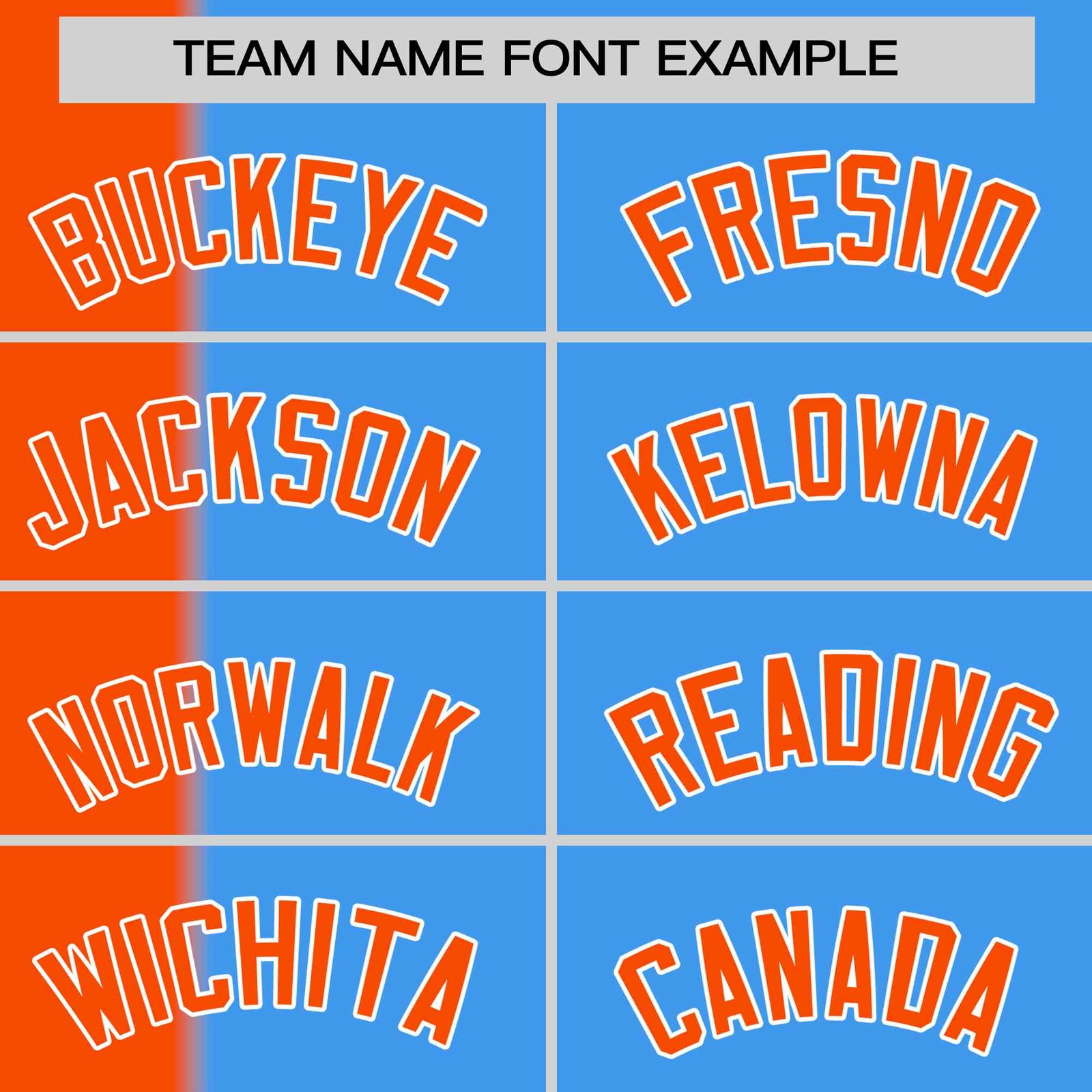 Custom Orange Powder Blue Gradient Stripe Fashion Authentic Two-Button Baseball Jersey