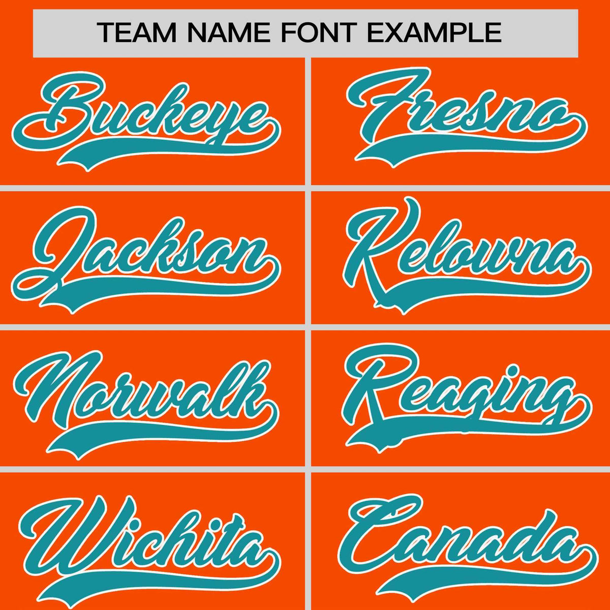 Custom Orange Aqua-White Stripe Fashion Raglan Sleeves Authentic Two-Button Softball Jersey