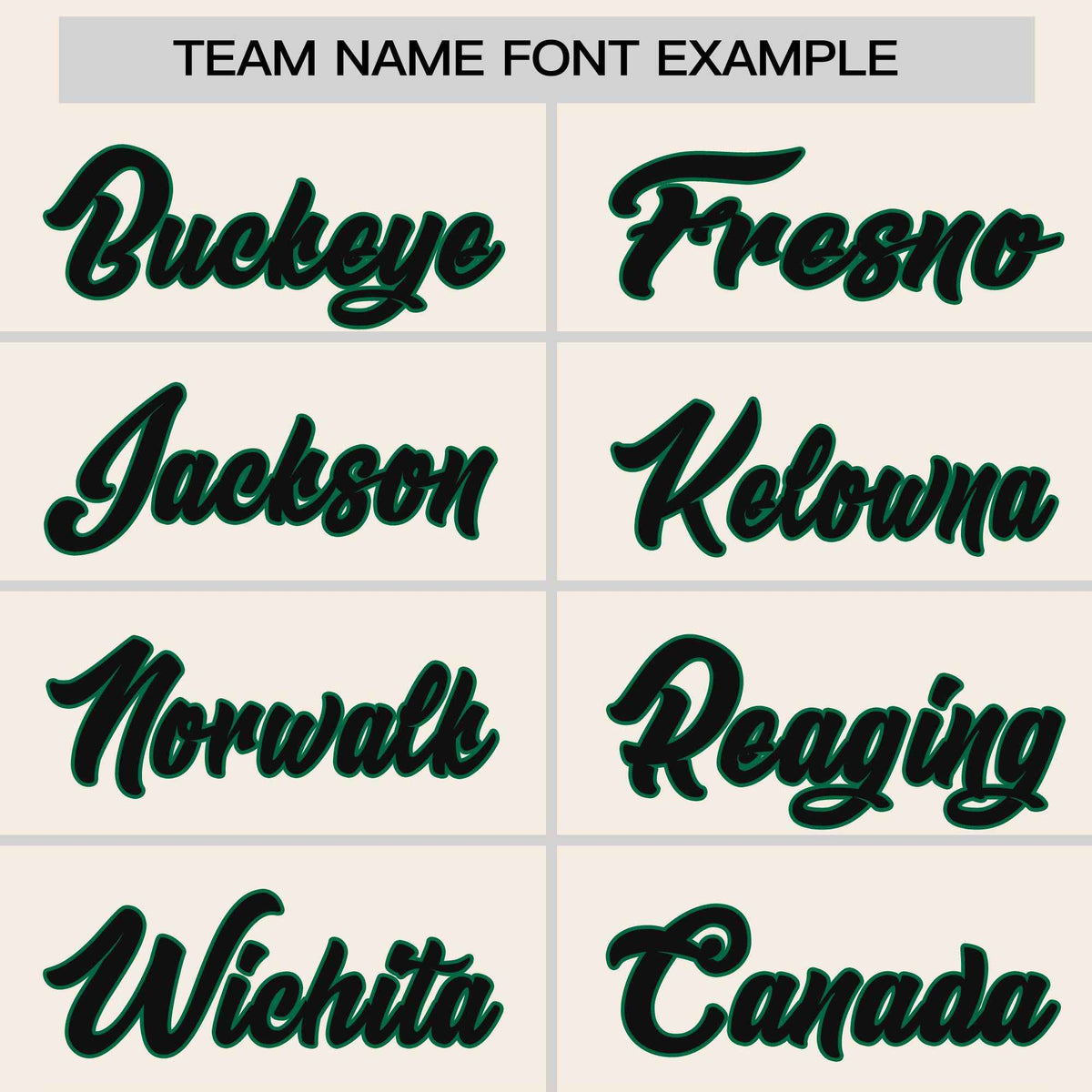 Custom Cream Kelly Green-Black Stripe Fashion Raglan Sleeves Authentic Two-Button Softball Jersey