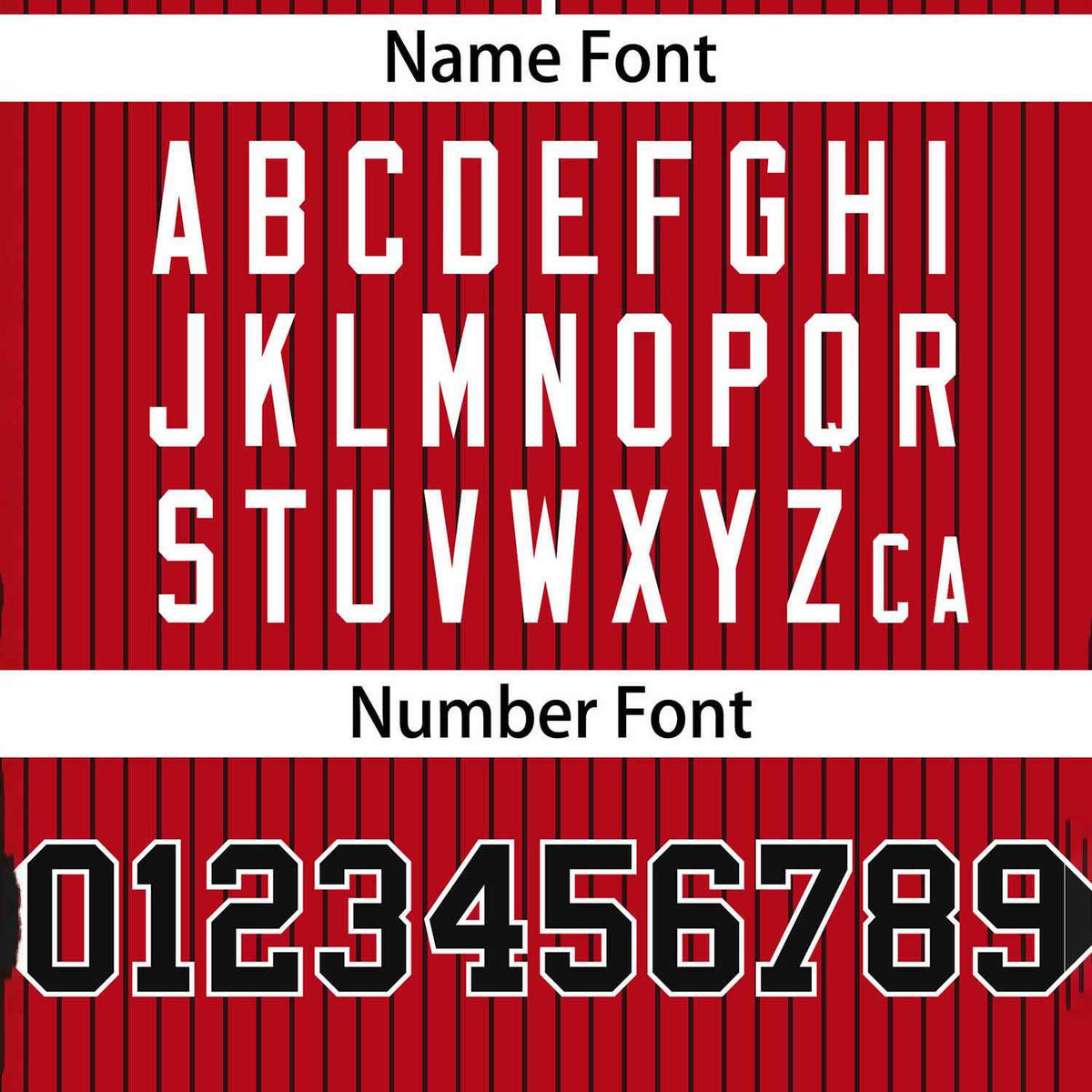 Custom Red Black Stripe Fashion Authentic Two-Button Baseball Jersey